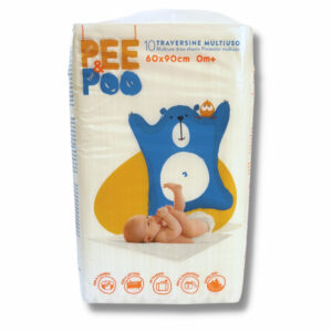 The pee & the poo traversine 90×60 – 10 pezzi - 