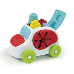 Clementoni - soft clemmy - touch, move & play sensory car - gioco morbido - Baby Clementoni