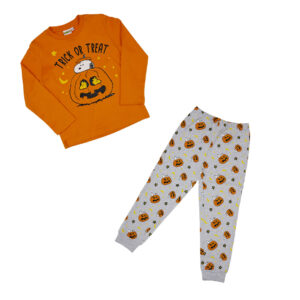 Pigiami due pezzi gamba lunga kid m peanuts halloween - Jbrand