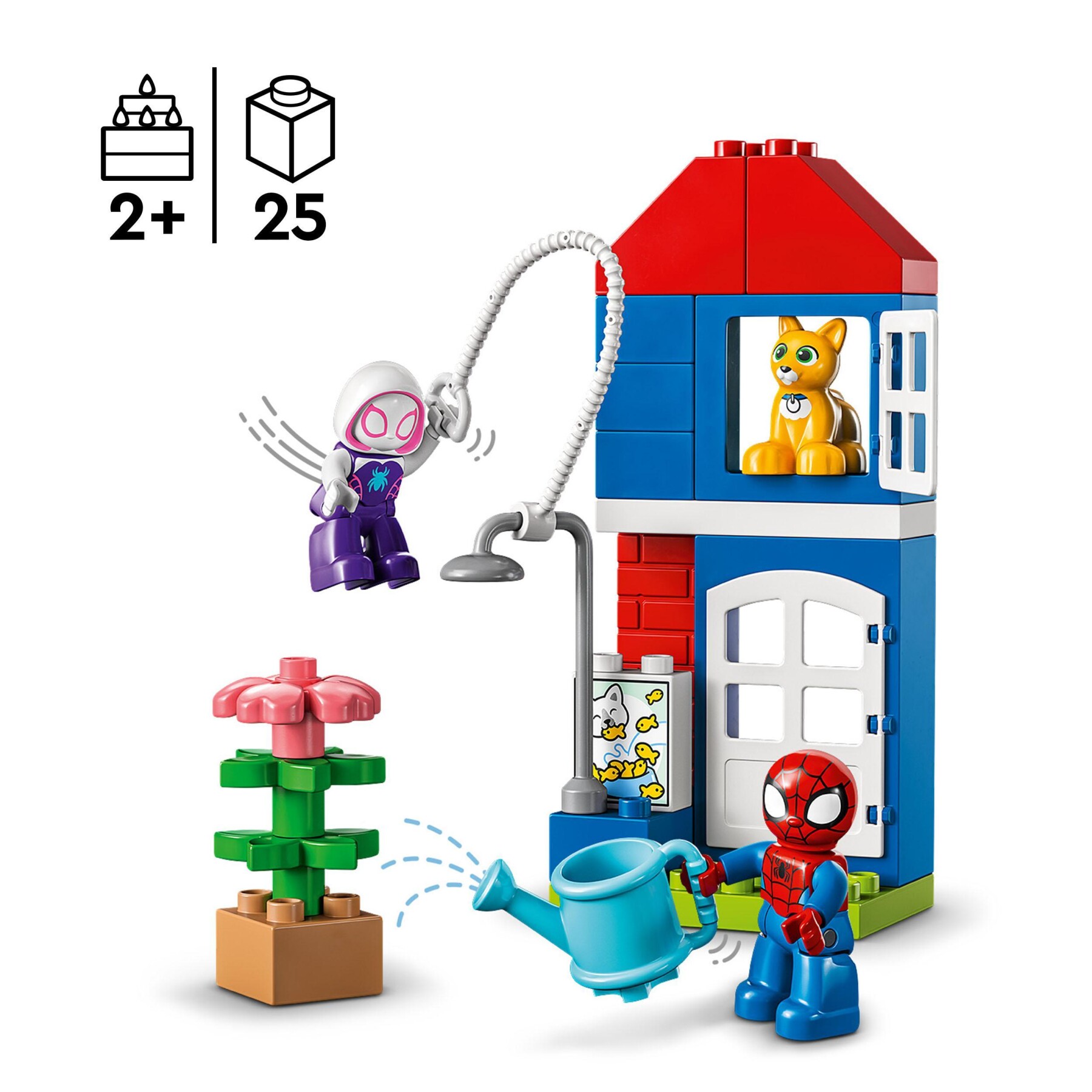 Lego duplo marvel 10995 la casa di spider-man - gioco supereroico - LEGO DUPLO