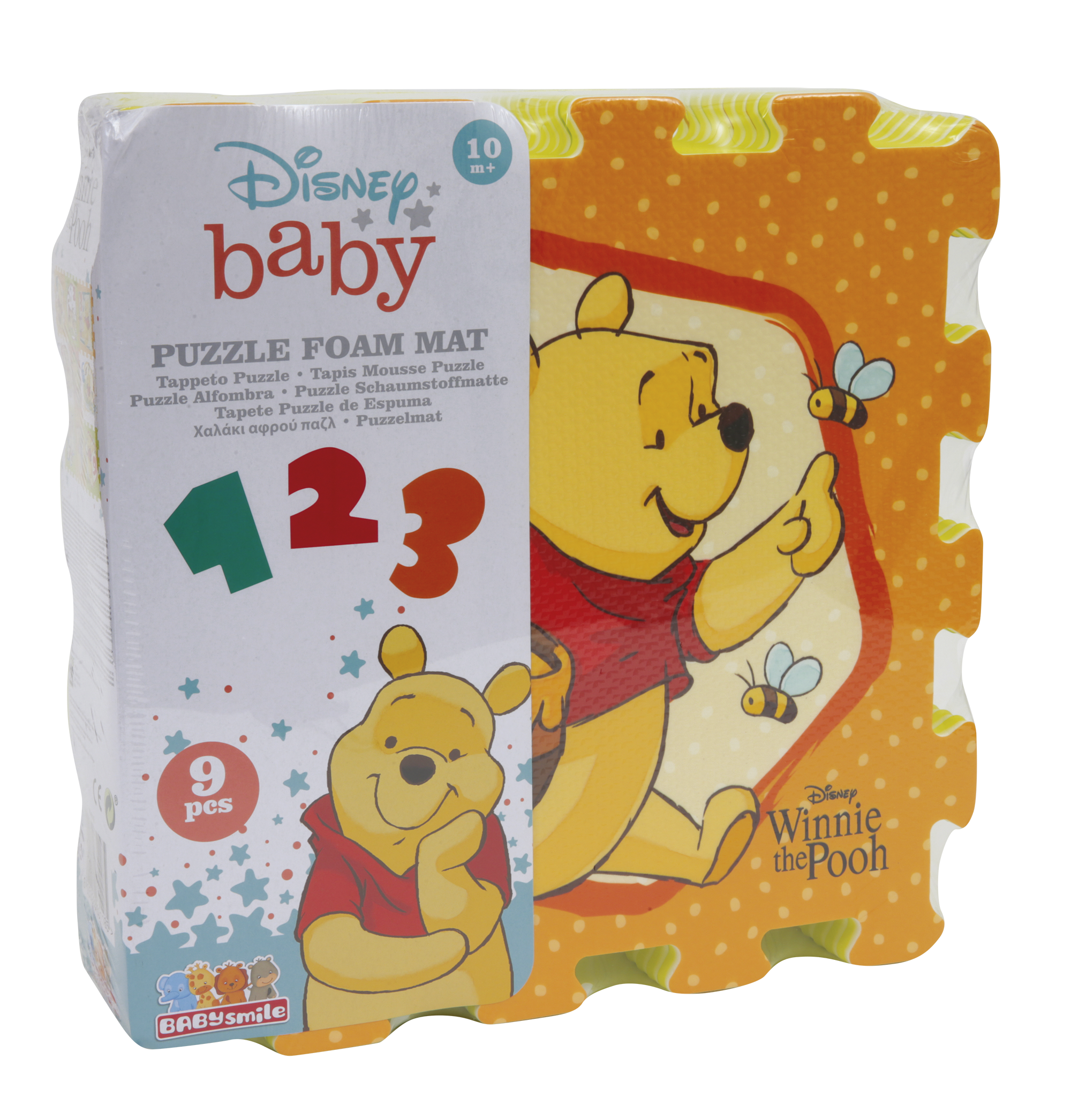 Tappeto puzzle - winnie the pooh - scopri e gioca - Baby Smile