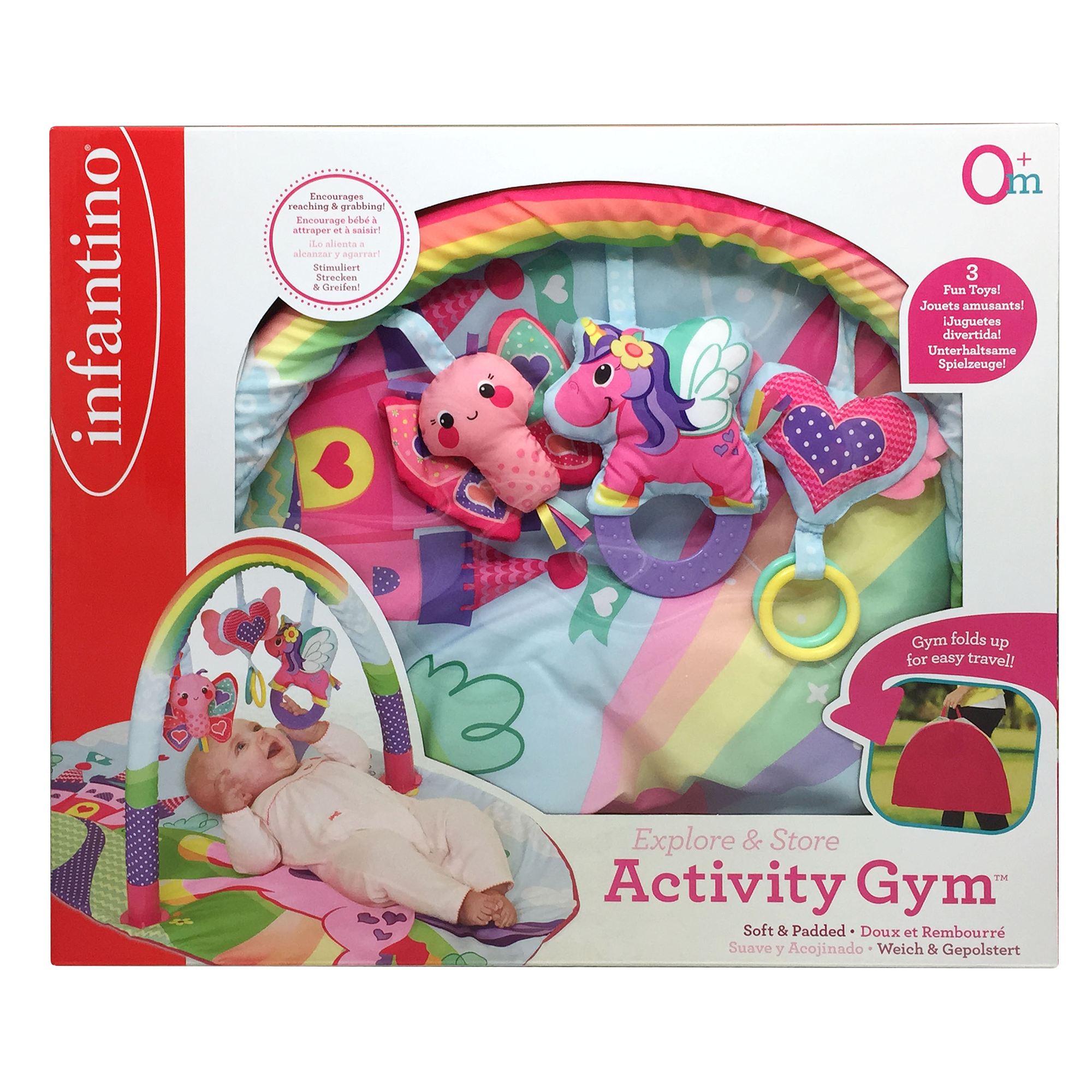 Activity gym - divertimento sensoriale per bambini - Infantino