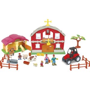 Mega set fattoria - esplorazione agricola per bambini - Animal world