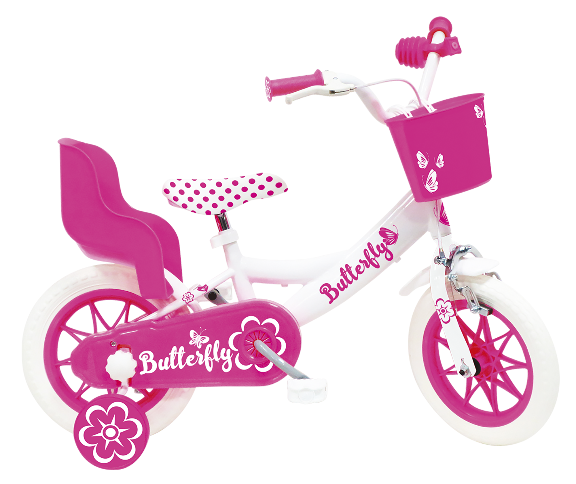 Bicicletta 12'' - rosa - corsa e divertimento colorato - SUN&amp;SPORT