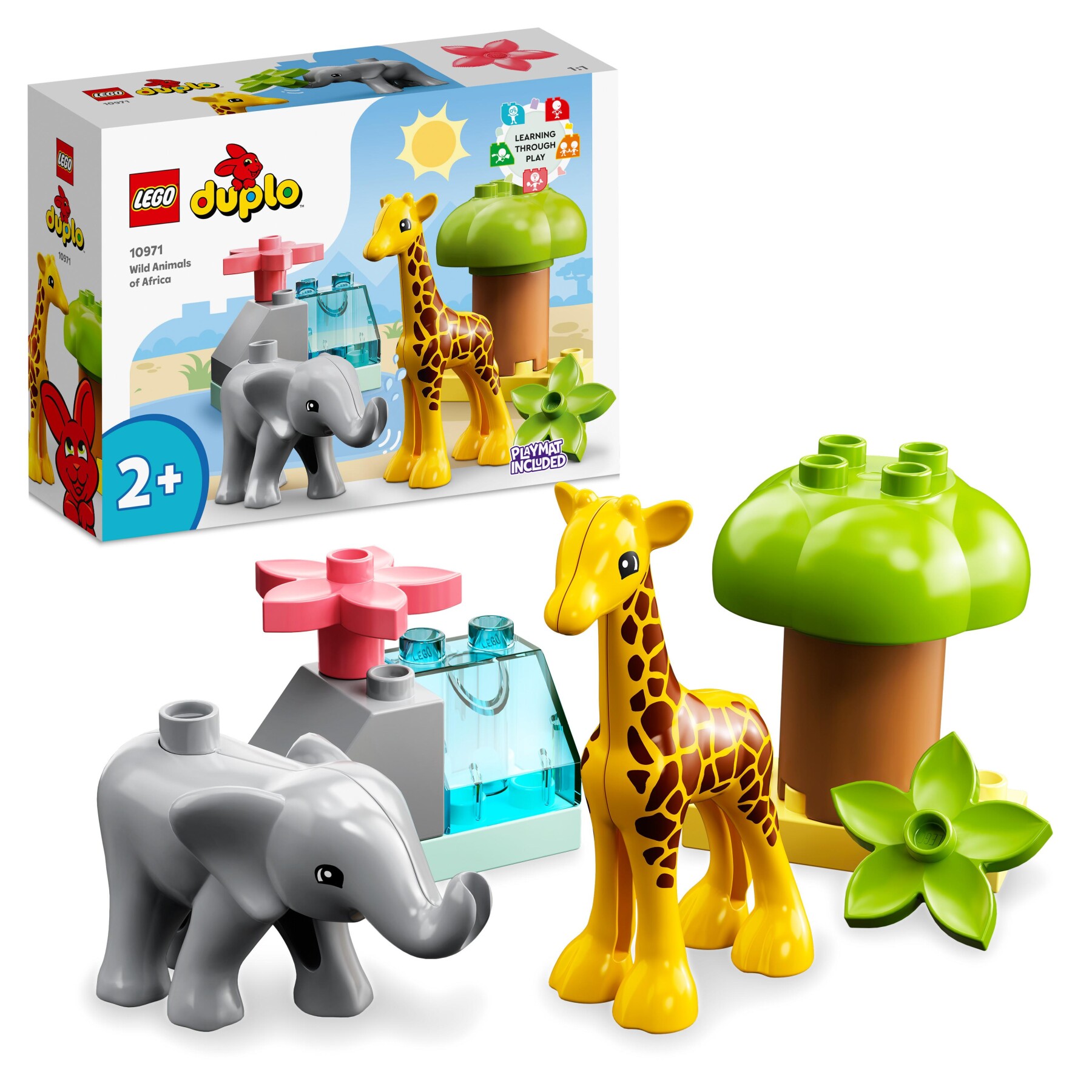 Lego duplo 10971 animali dell’africa - impara e gioca con gli animali - LEGO DUPLO
