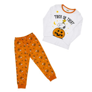 Pigiami due pezzi gamba lunga kid f peanuts halloween - Jbrand