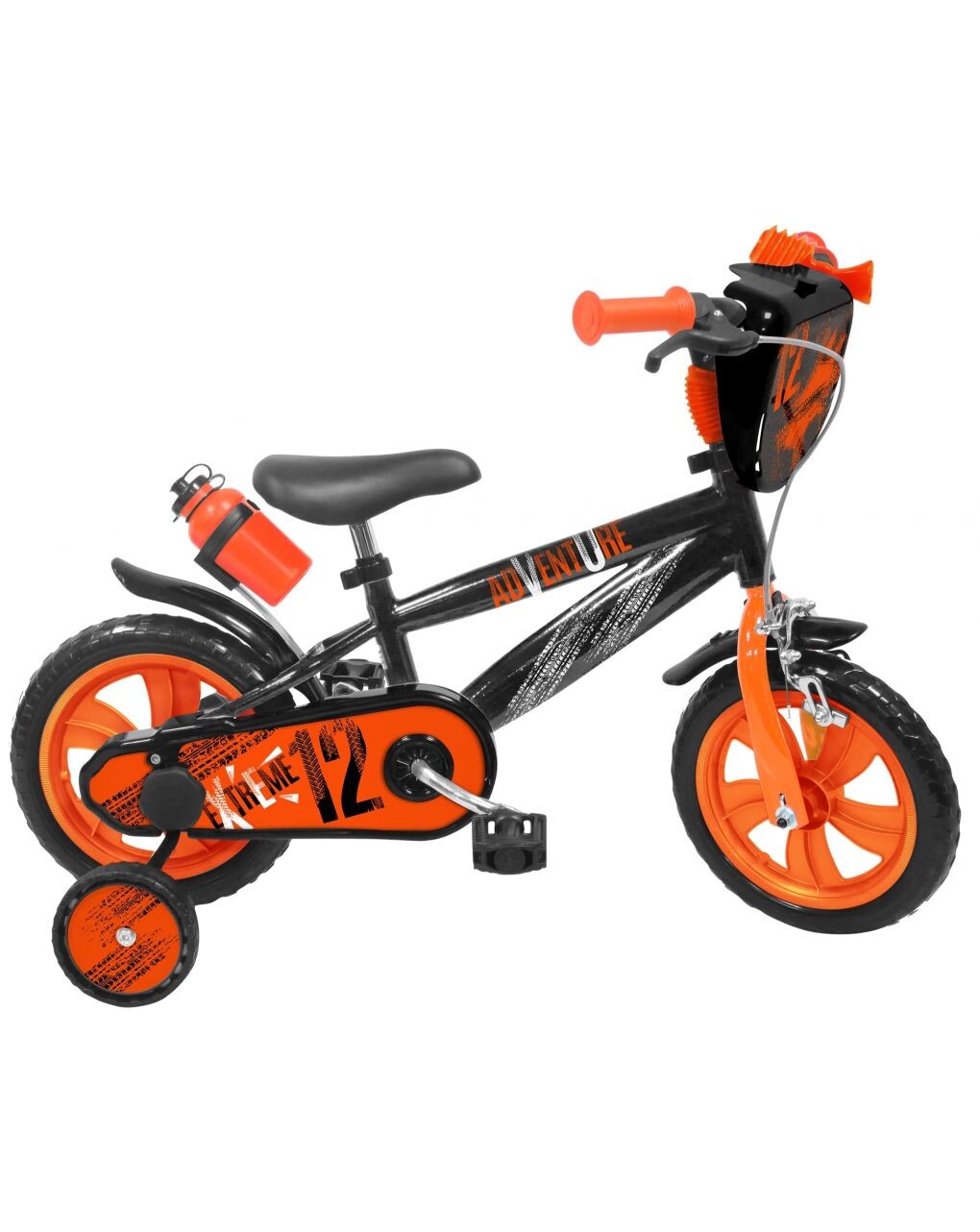 Bicicletta 12'' - arancione - il primo passo in bicicletta - SUN&amp;SPORT