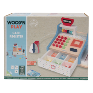 Registratore di cassa - divertimento al supermercato - Wood 'n' play