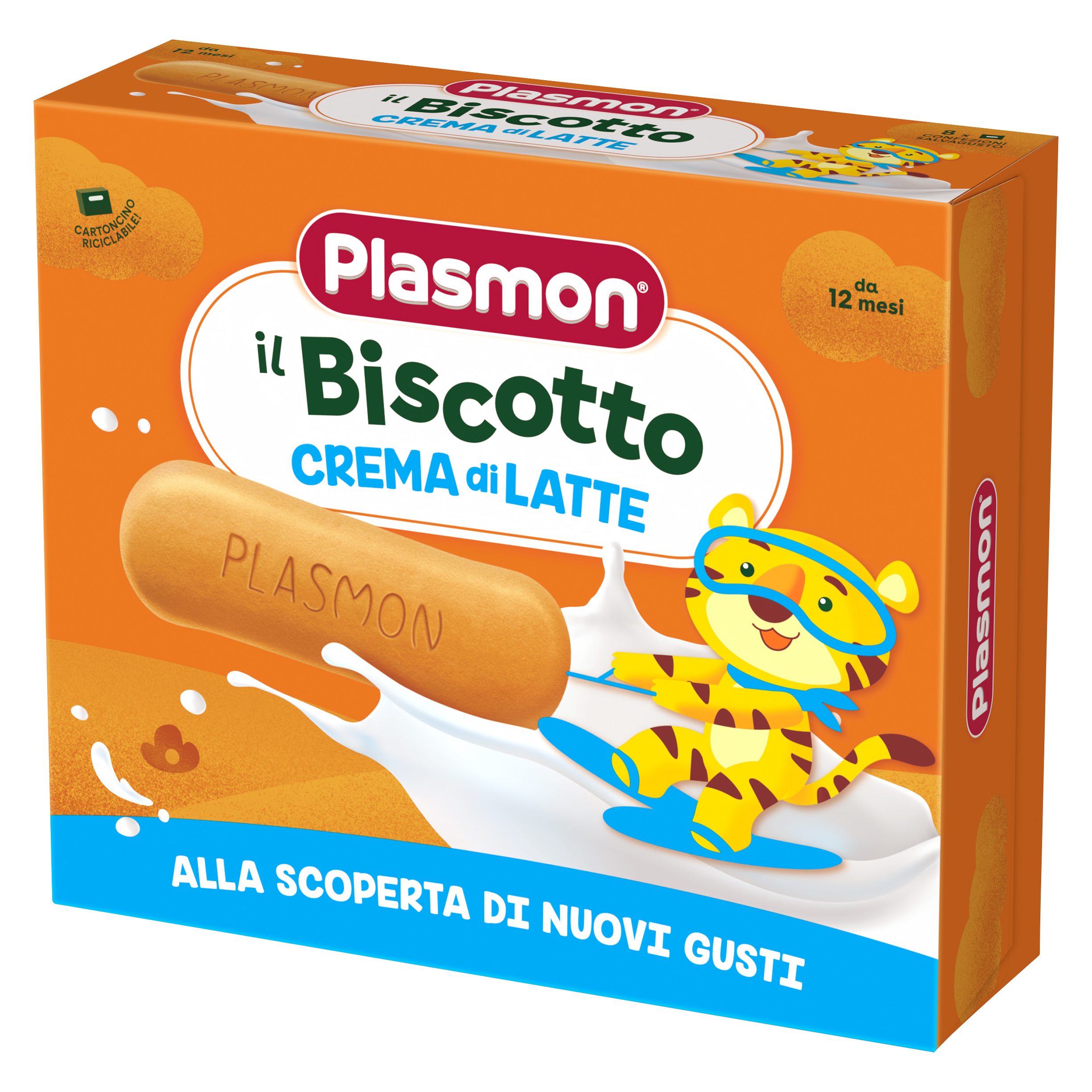Plasmon - biscotto crema di latte 320 gr - PLASMON