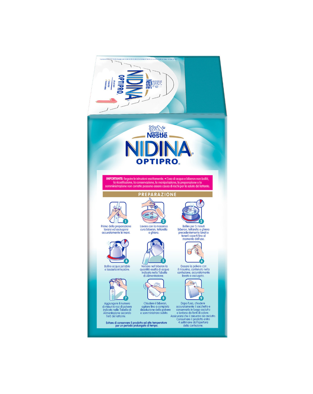 Nestlé Nidina Latte per lattanti liquido 1, 3 l Acquisti online sempre  convenienti