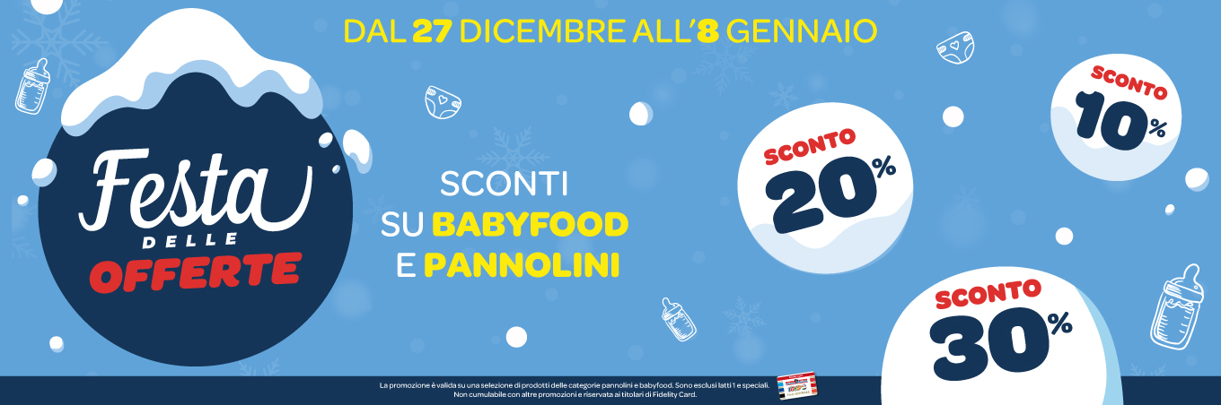 ❄️FESTA DELLE OFFERTE ❄️