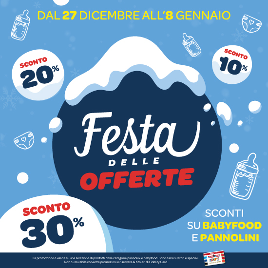 ❄️FESTA DELLE OFFERTE ❄️