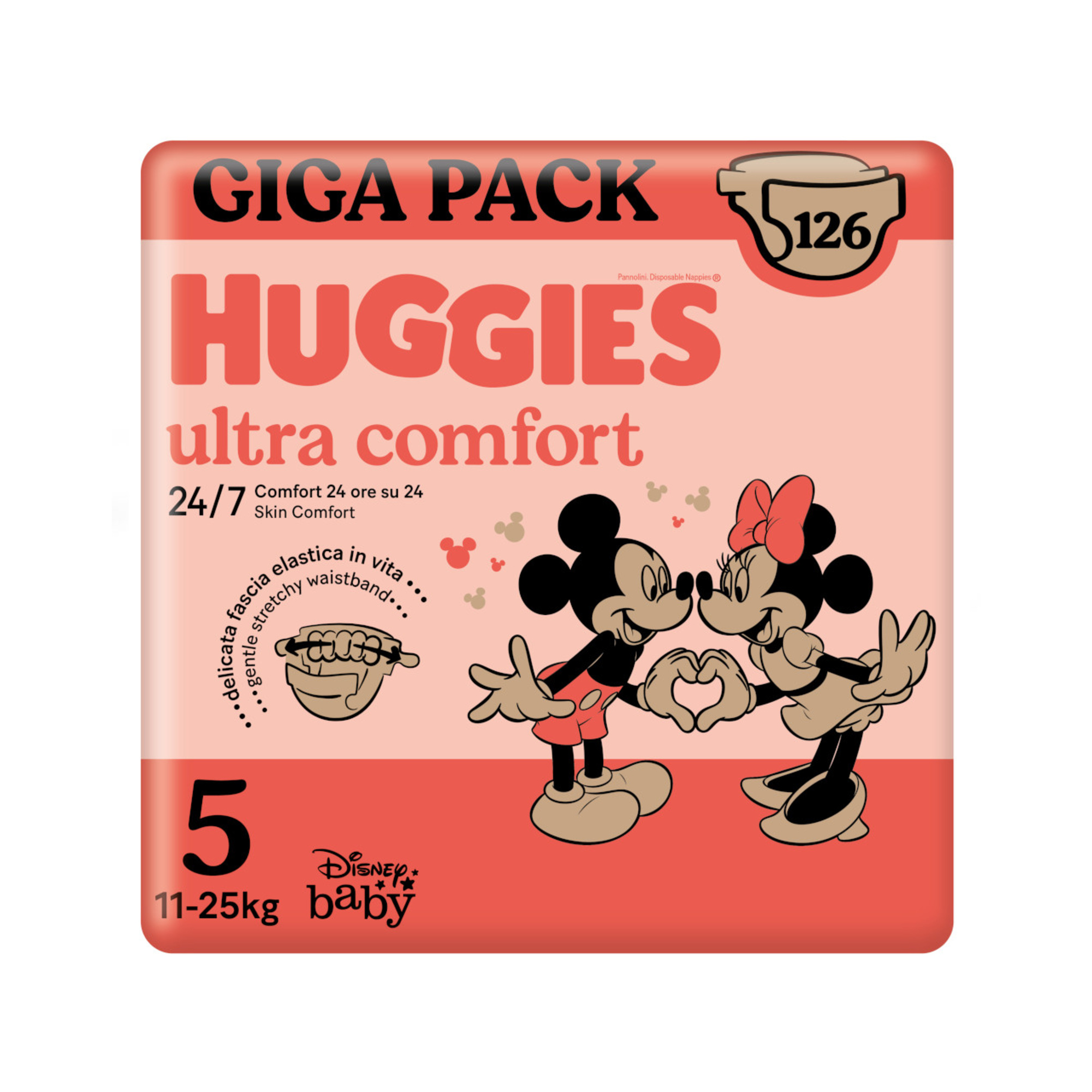 Gigapack tg.5 126 pannolini - huggies ultra comfort - Huggies