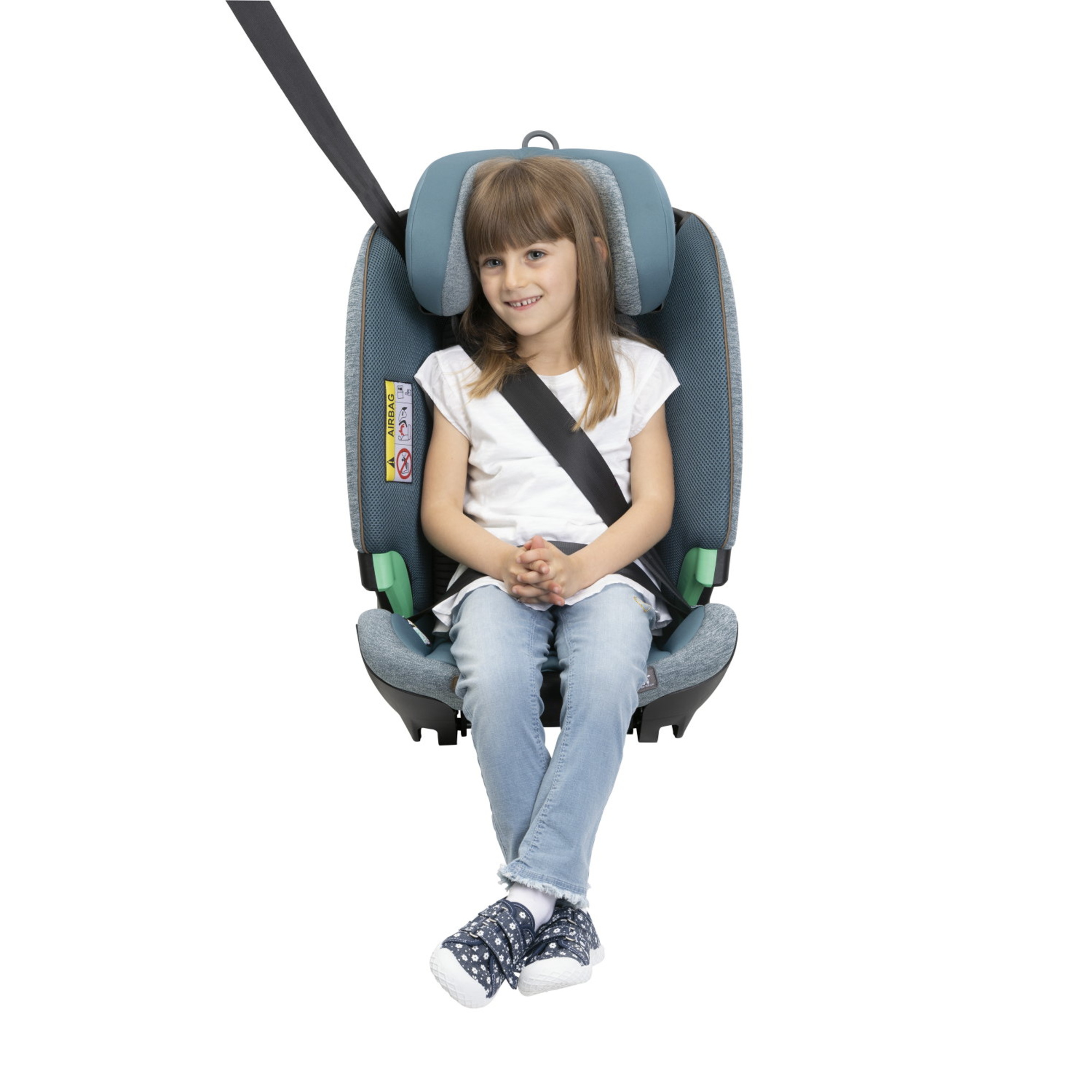 Seggiolino bi-seat senza base full 360 (61-150 cm) teal melange - chicco - Chicco