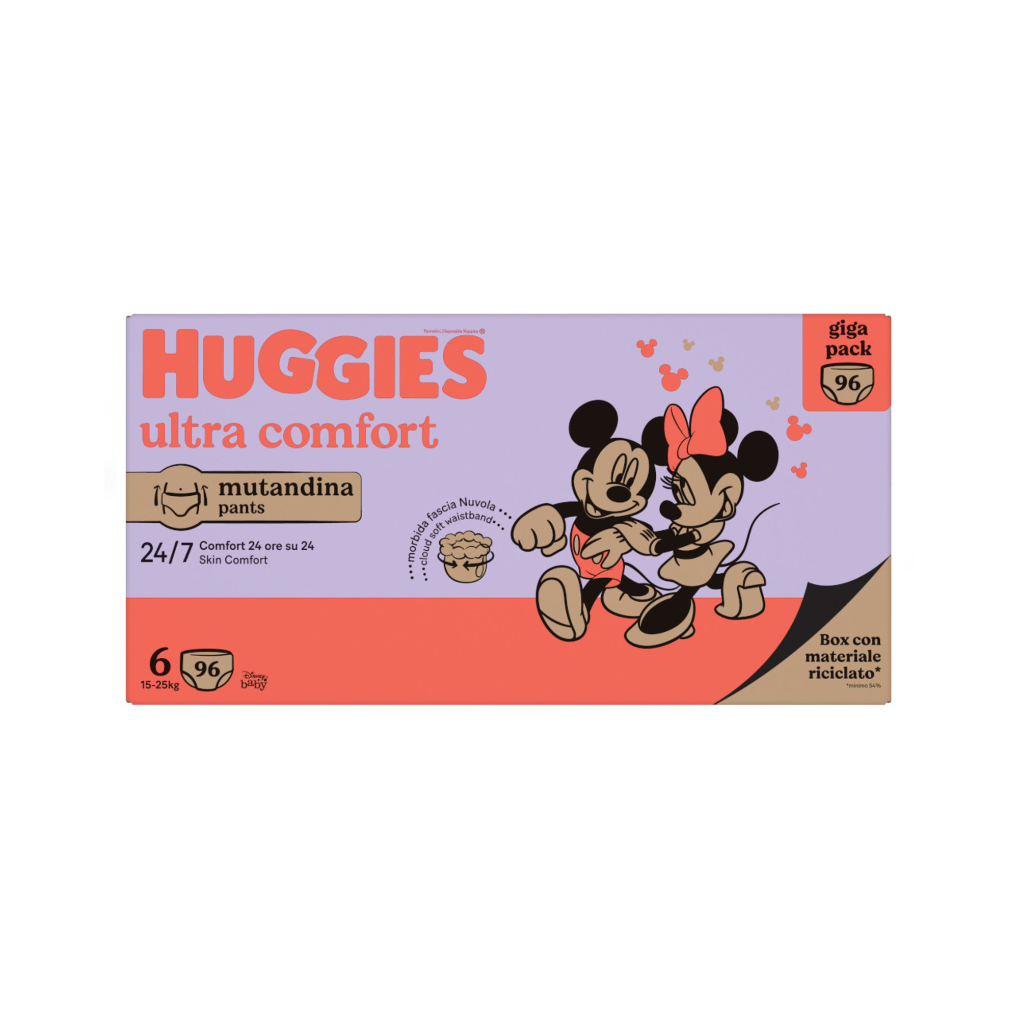 Mutandina gigapack tg.6 96 pannolini - huggies ultra comfort - Huggies