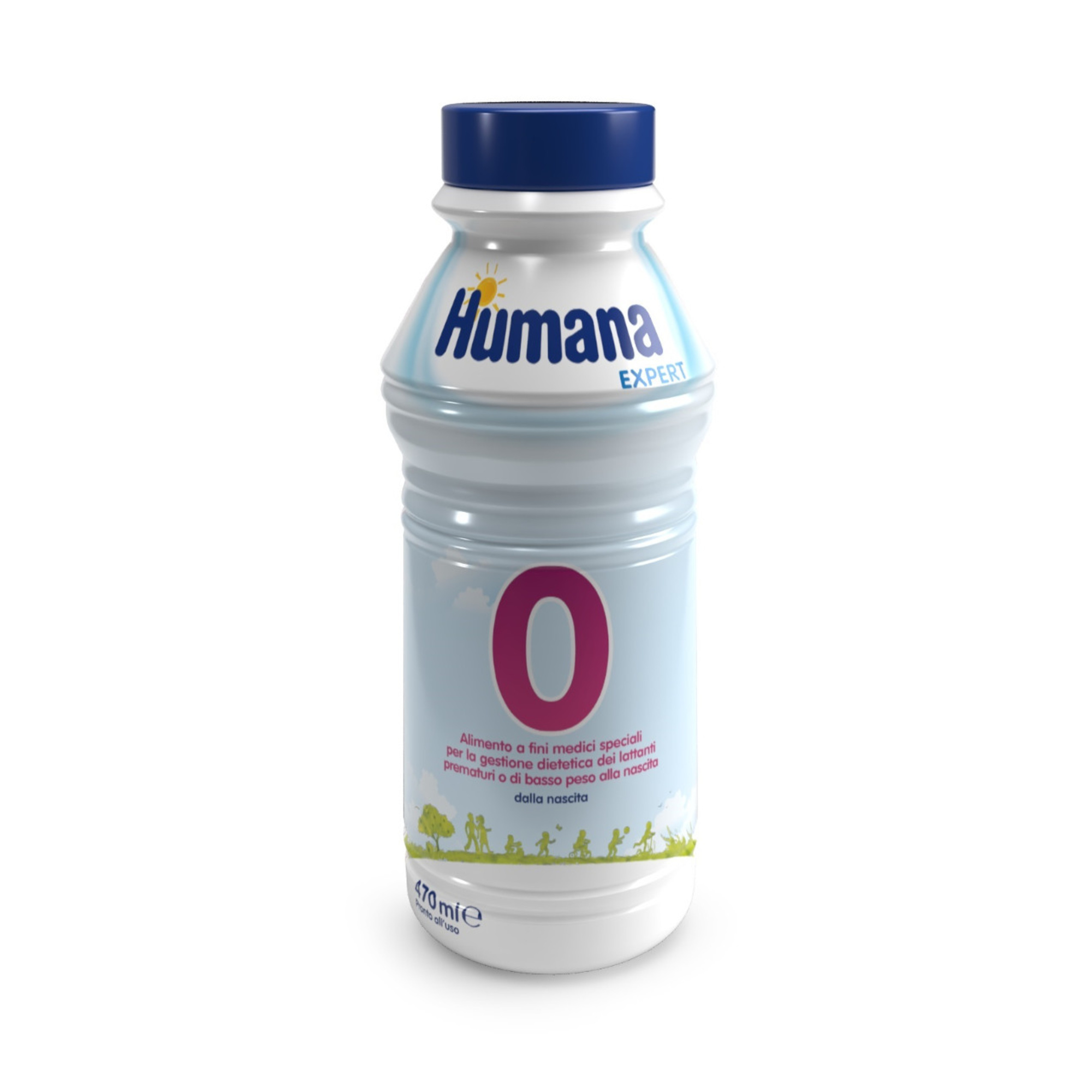 Latte liquido 0 expert 470ml - humana - Humana