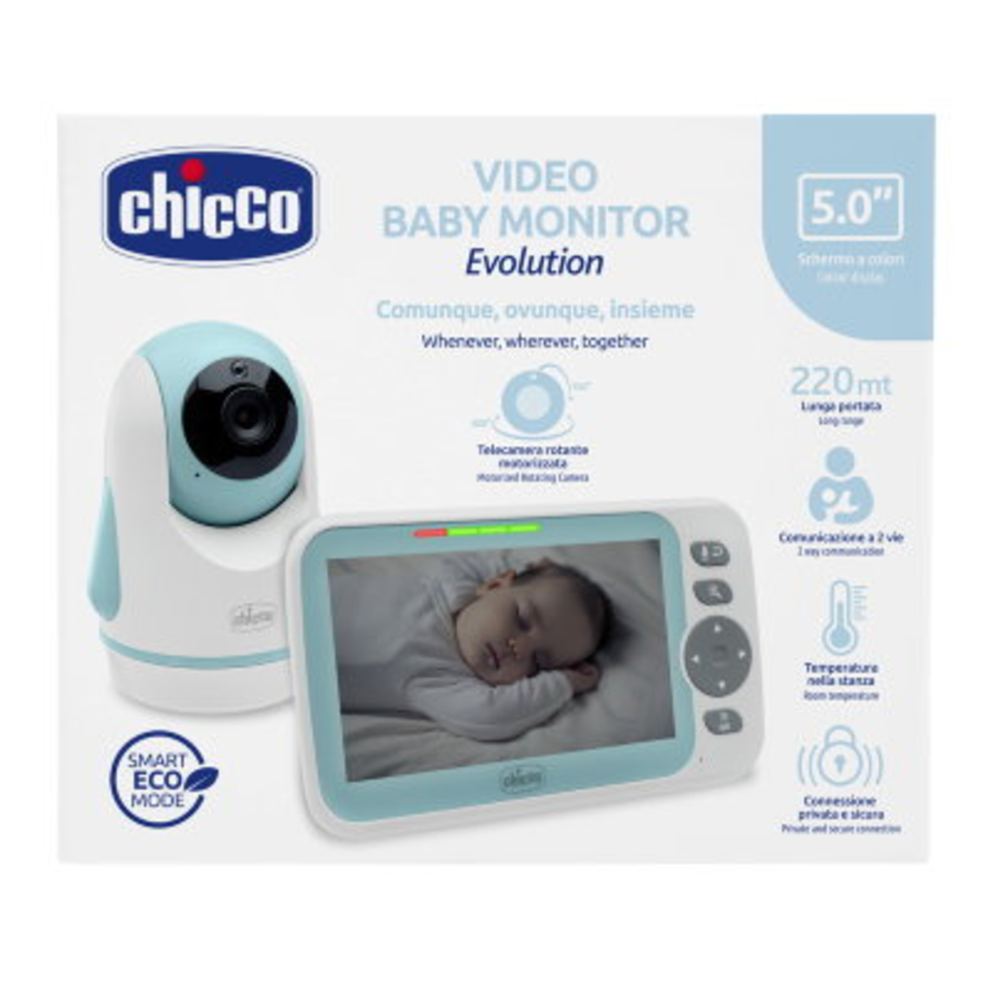 Chicco video baby monitor evolution 5" - Chicco