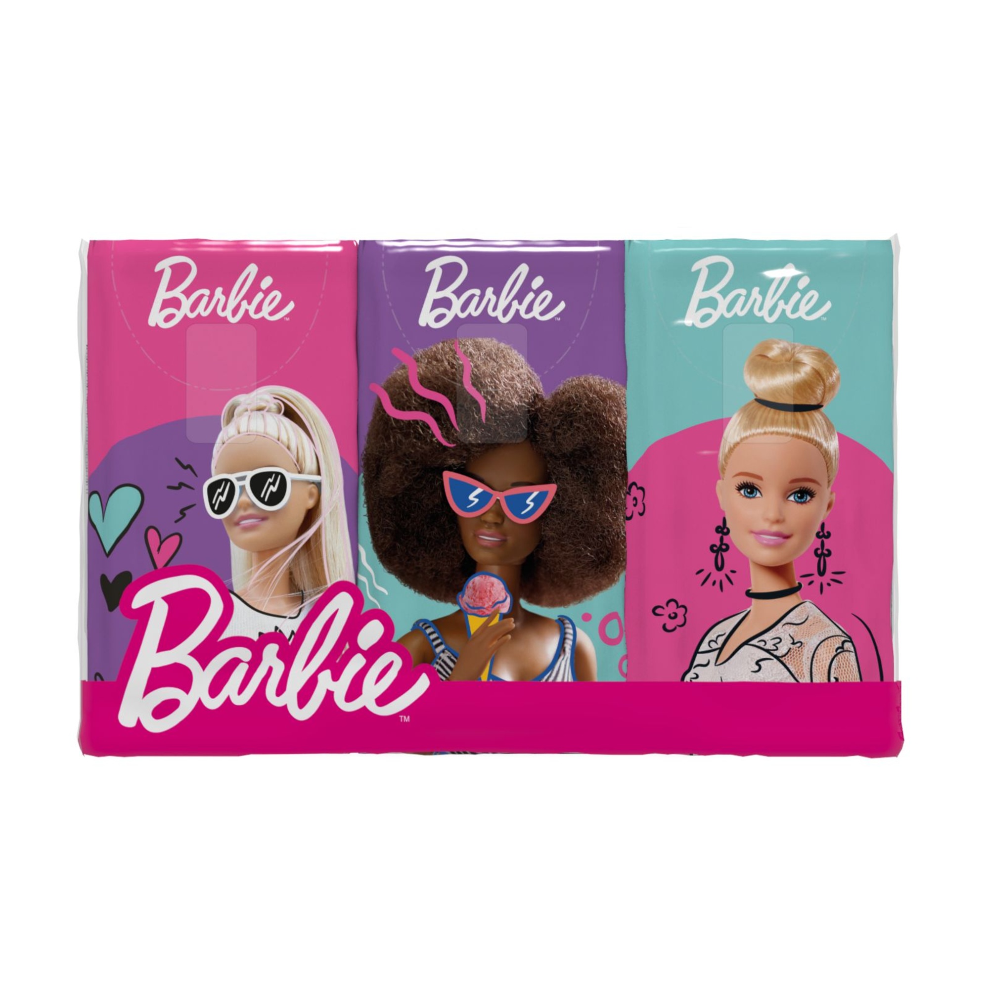 Clean paper fazzoletti barbie 6pack vaniglia - Clean Paper