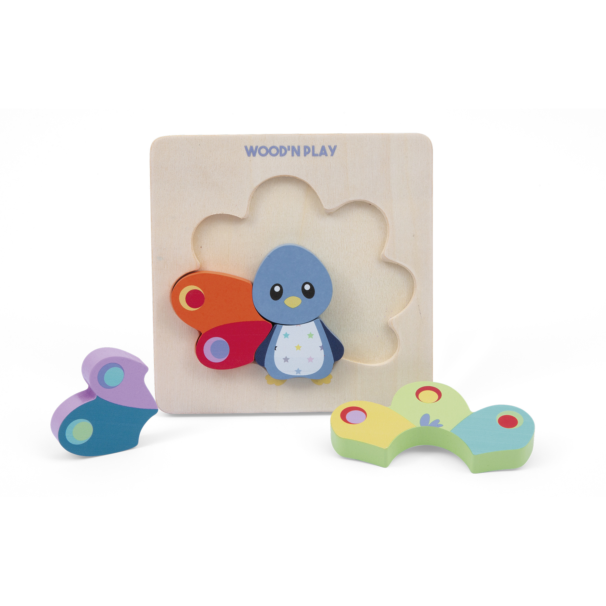 Mini puzzle 3d - wood 'n' play - Wood 'n' play