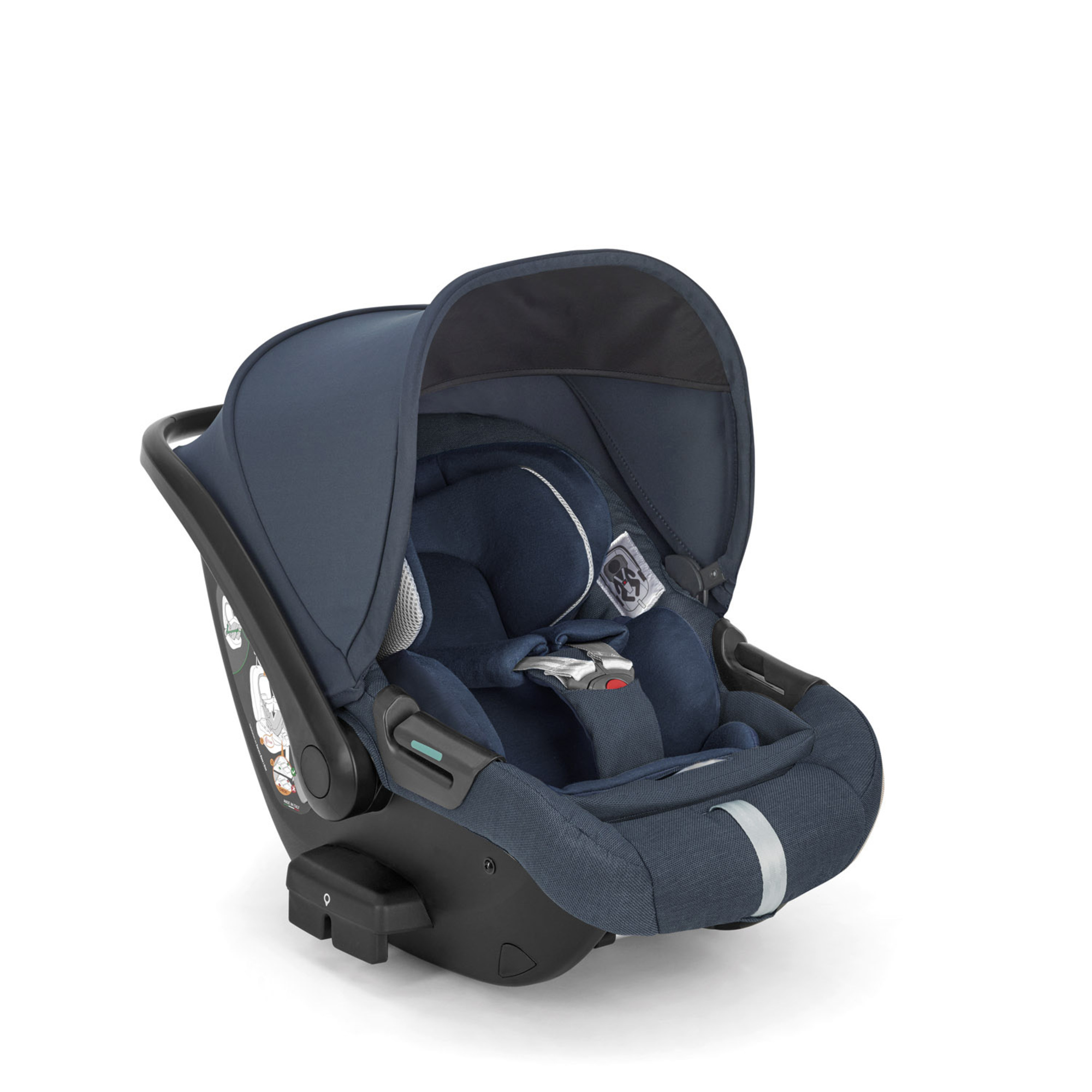 Aptica system quattro darwin infant recline colore resort blue telaio litio – inglesina - Inglesina
