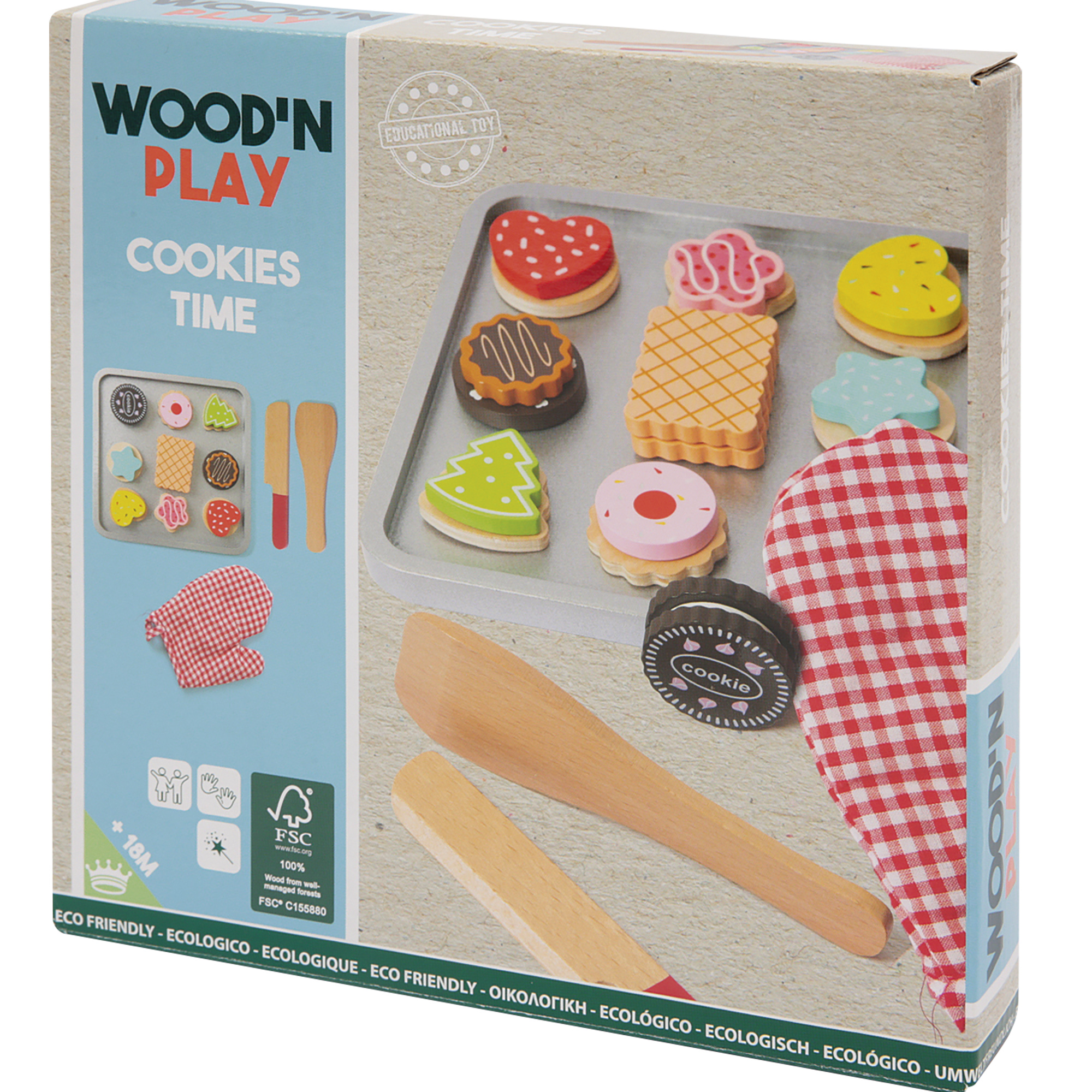 Teglia di biscotti - wood 'n' play - WOOD N'PLAY