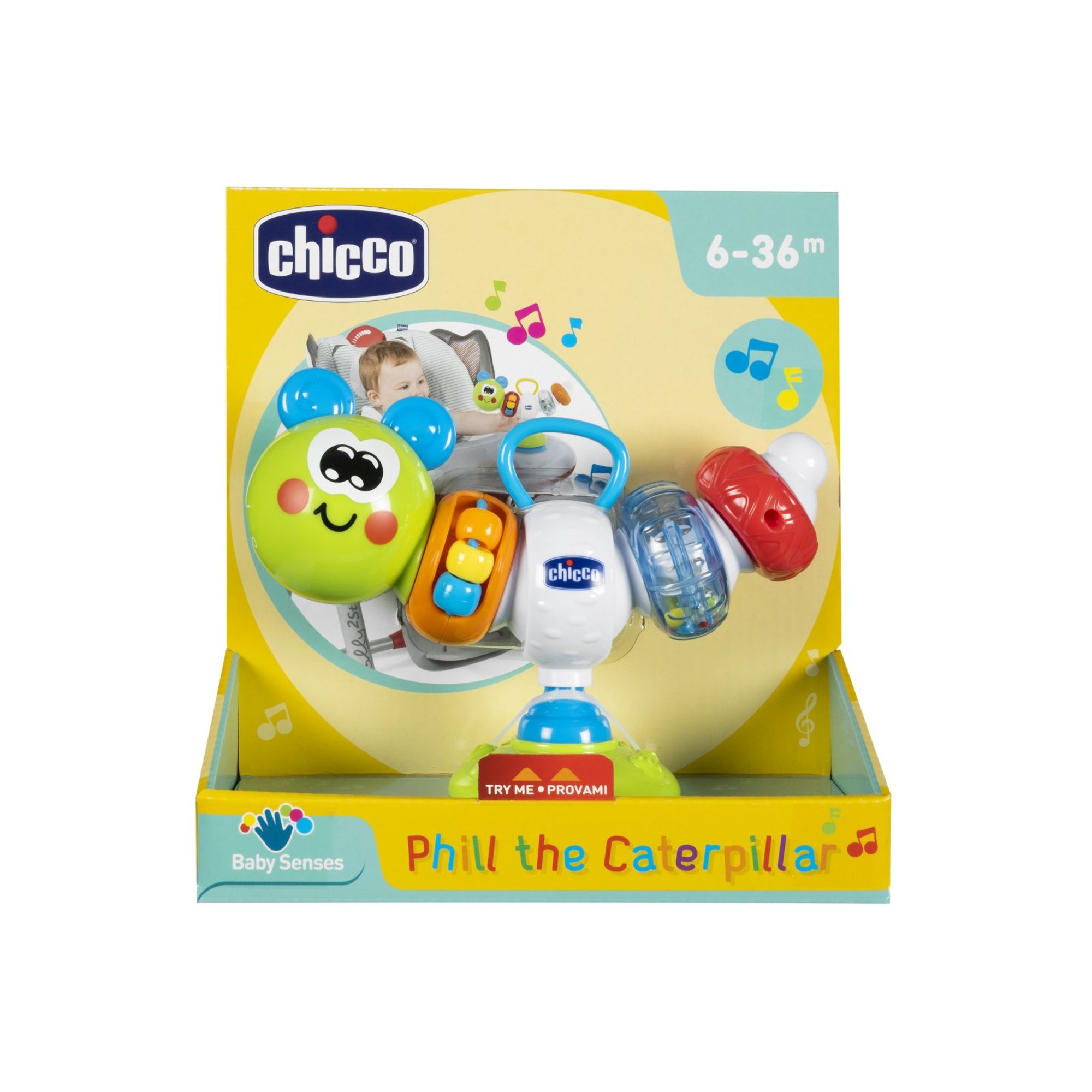 Gioco seggiolone bruchino ballerino - chicco - Chicco