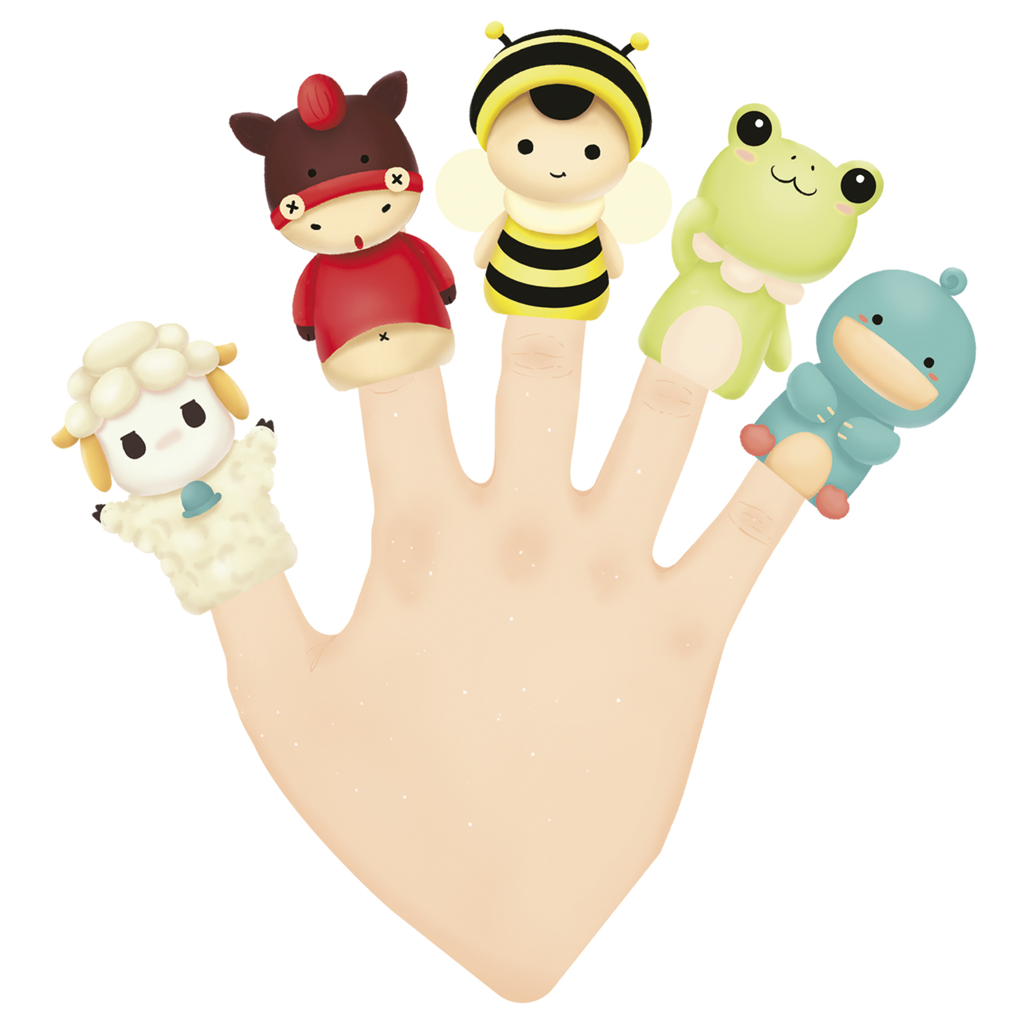 Marionette - finger puppets - Baby Smile