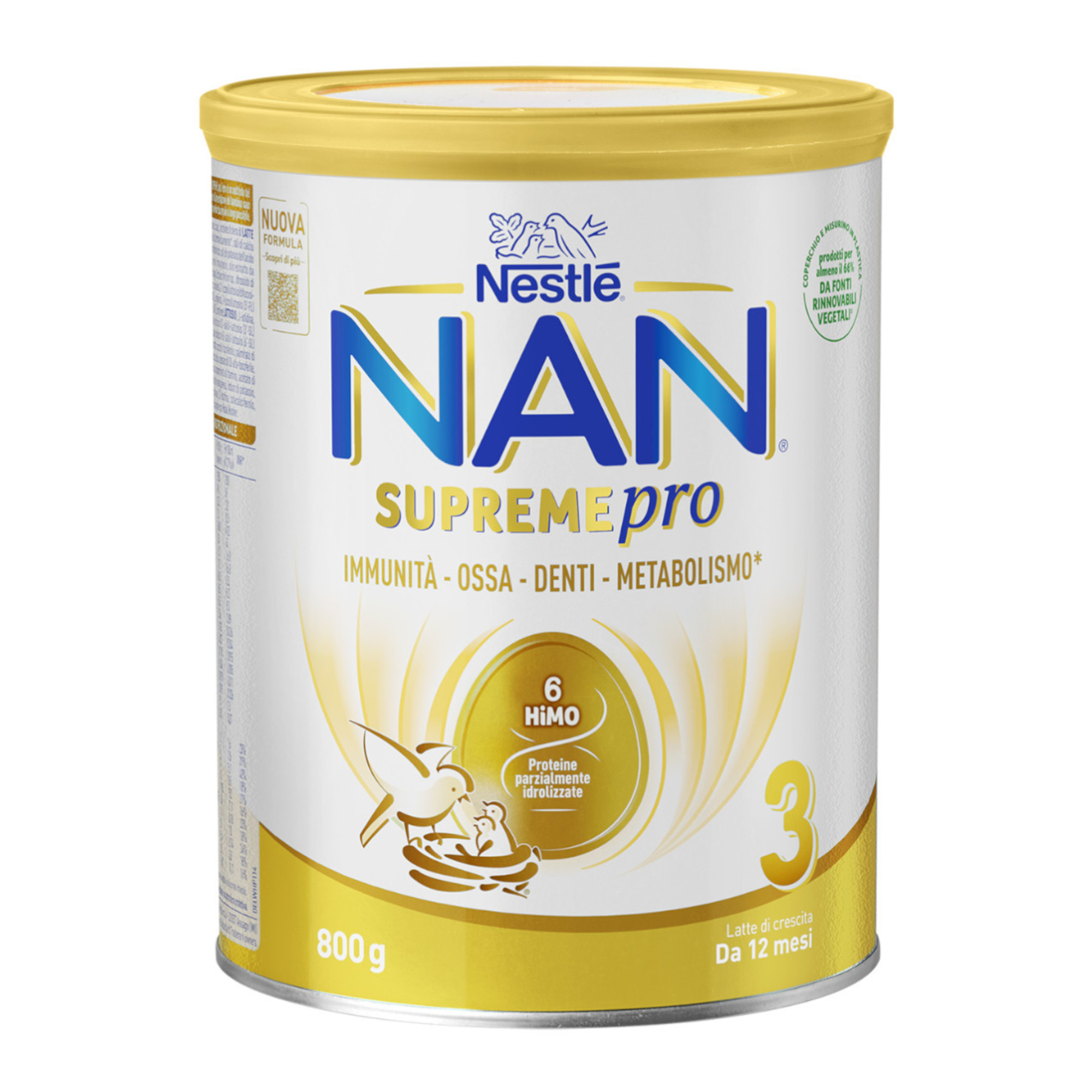 Nestlé latte in polvere nan supreme pro 3  800 gr - NESTLE'