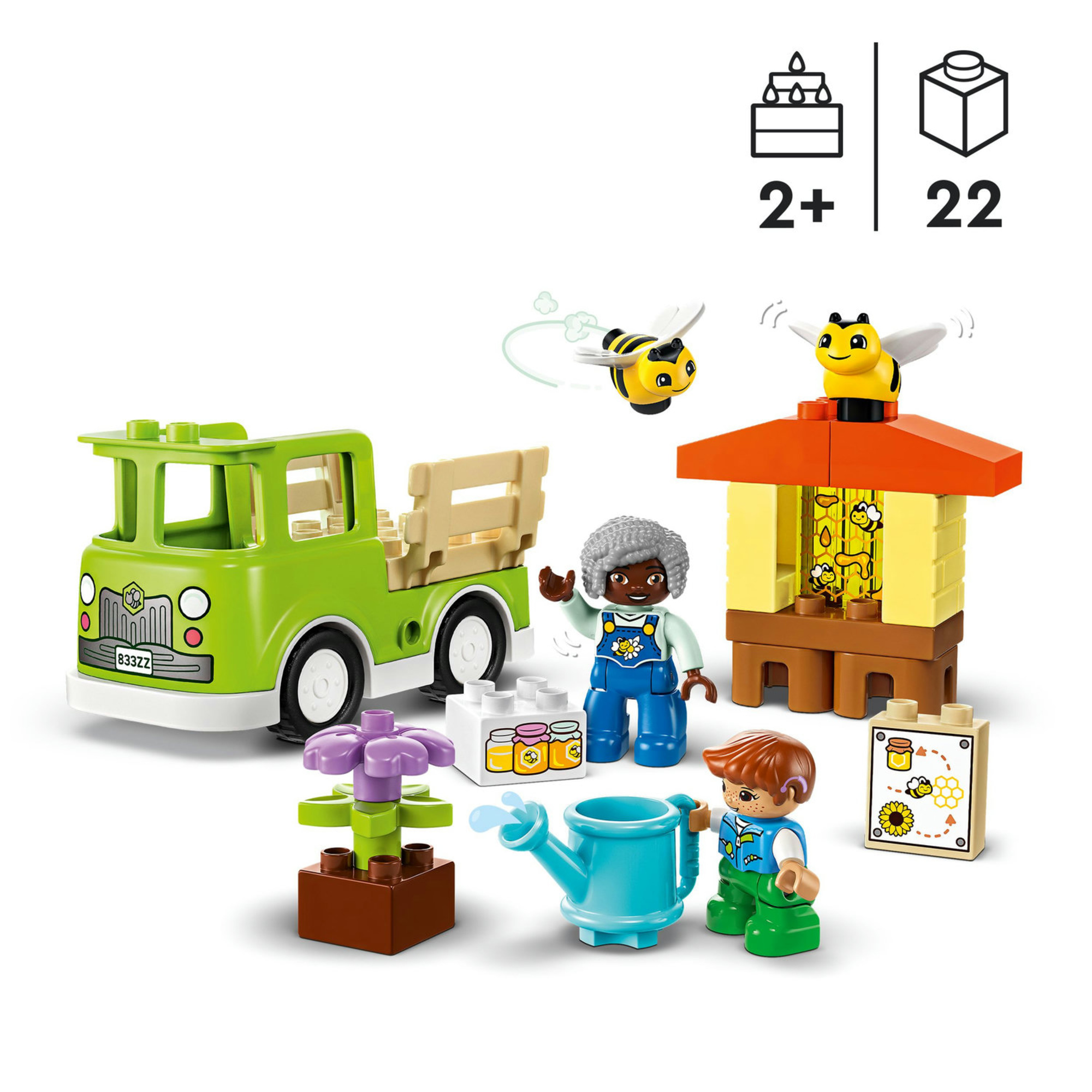 Camion giocattolo cura di api e alveari - 10419 - lego duplo - Duplo