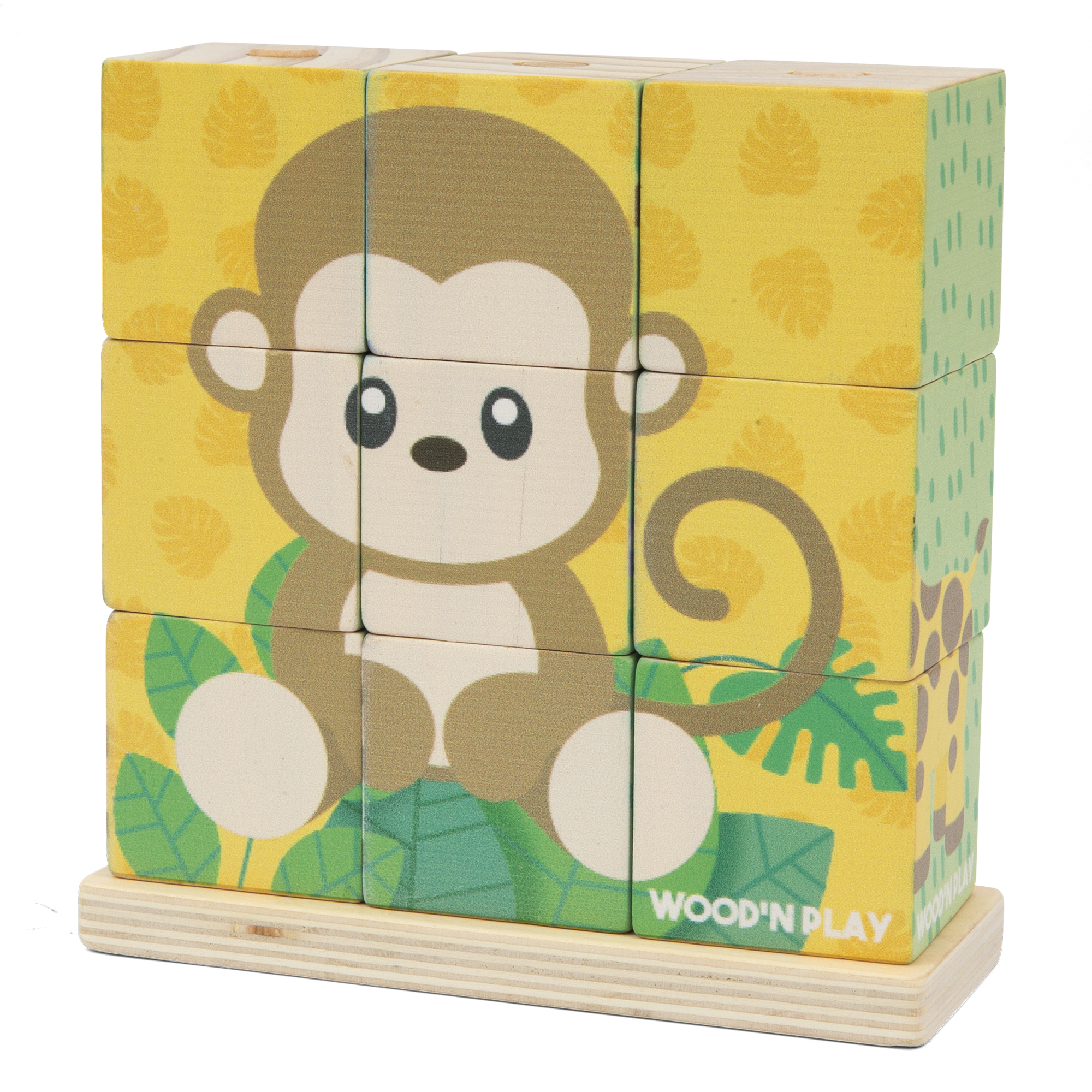 Puzzle a cubi - WOOD N'PLAY