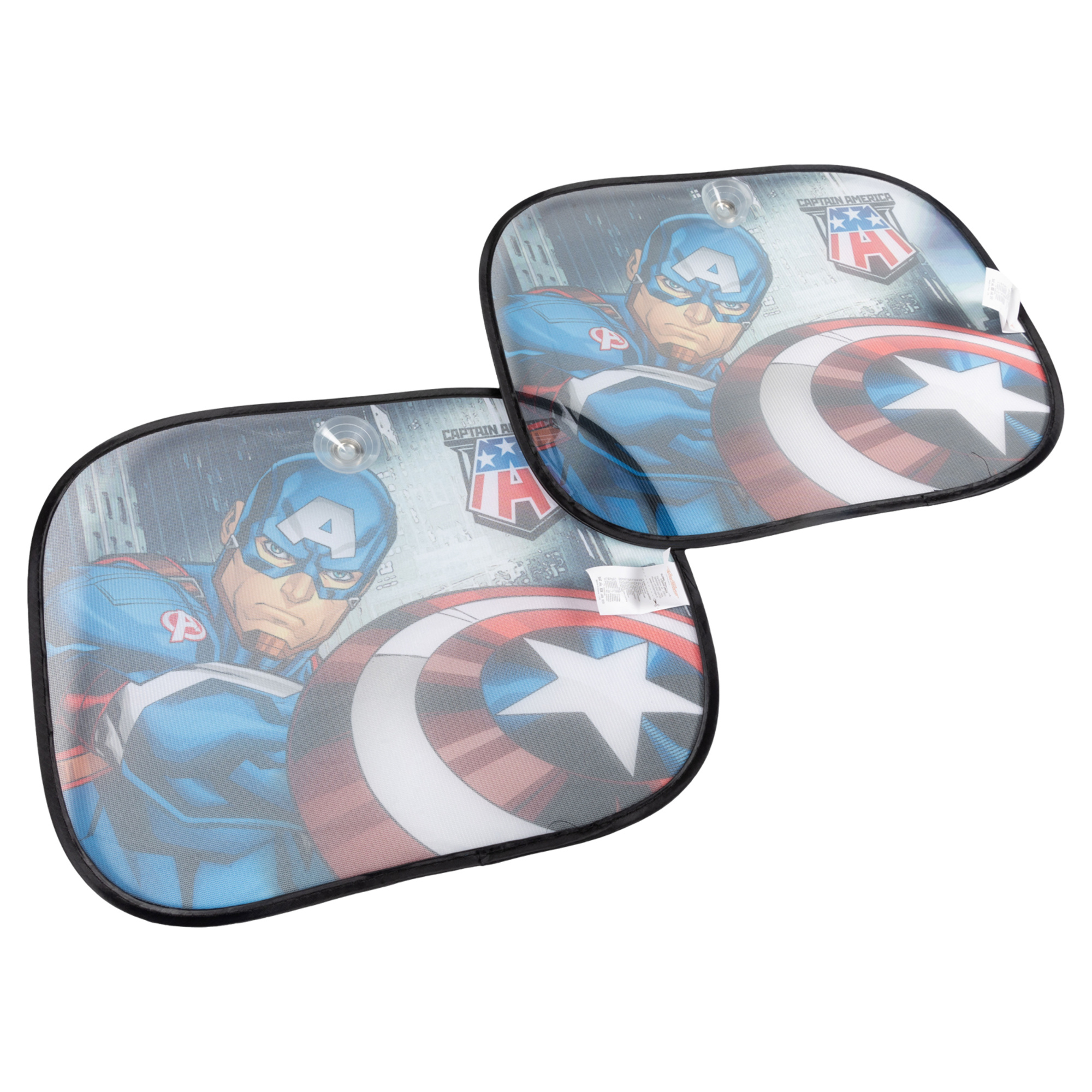 Marvel coppia tendine laterali captain america 2pz 44x35 cm - Marvel