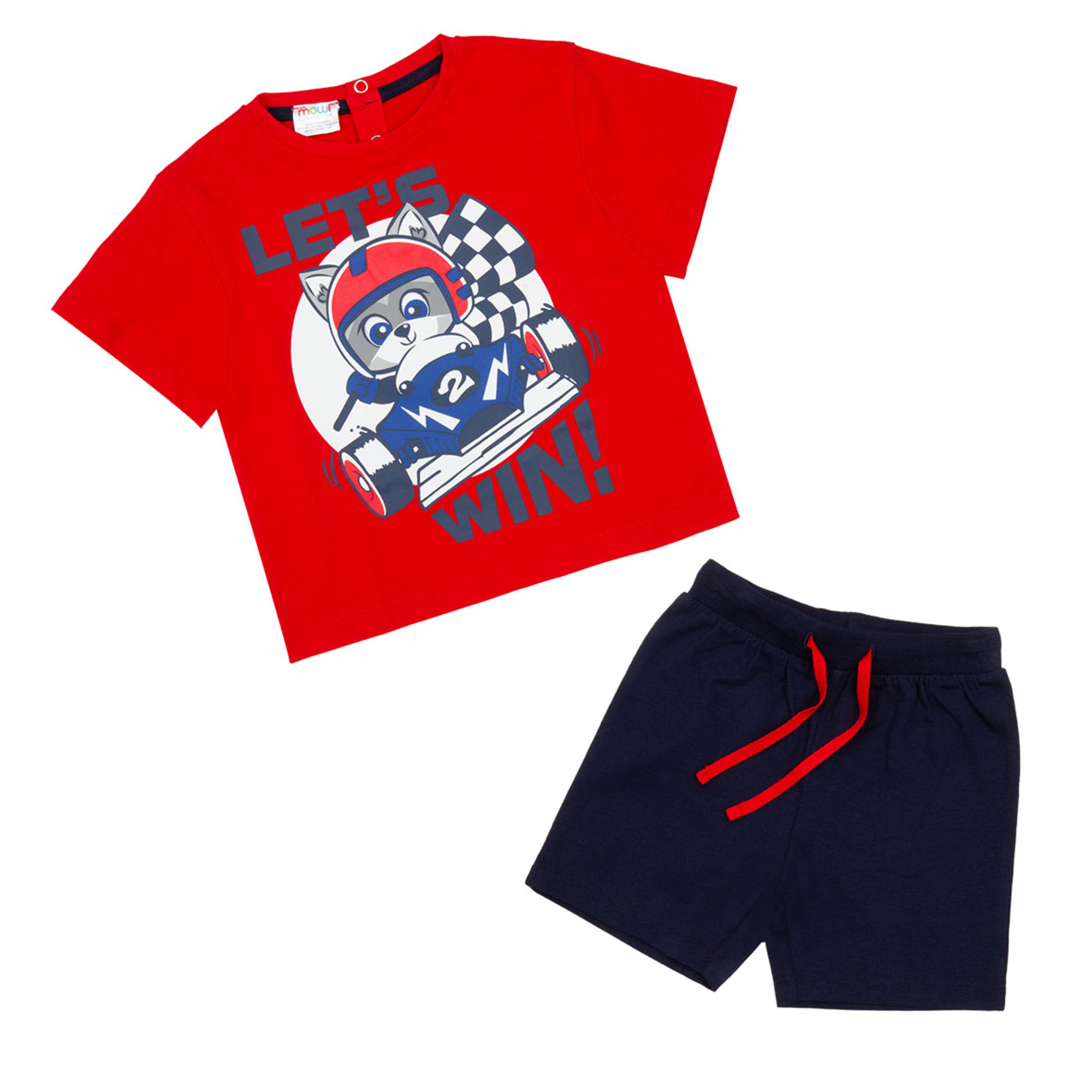 Set jersey con stampa - Mawi