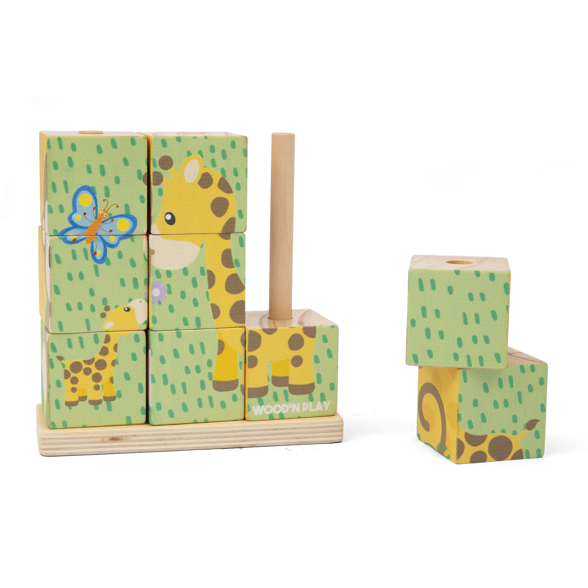 Puzzle a cubi - WOOD N'PLAY