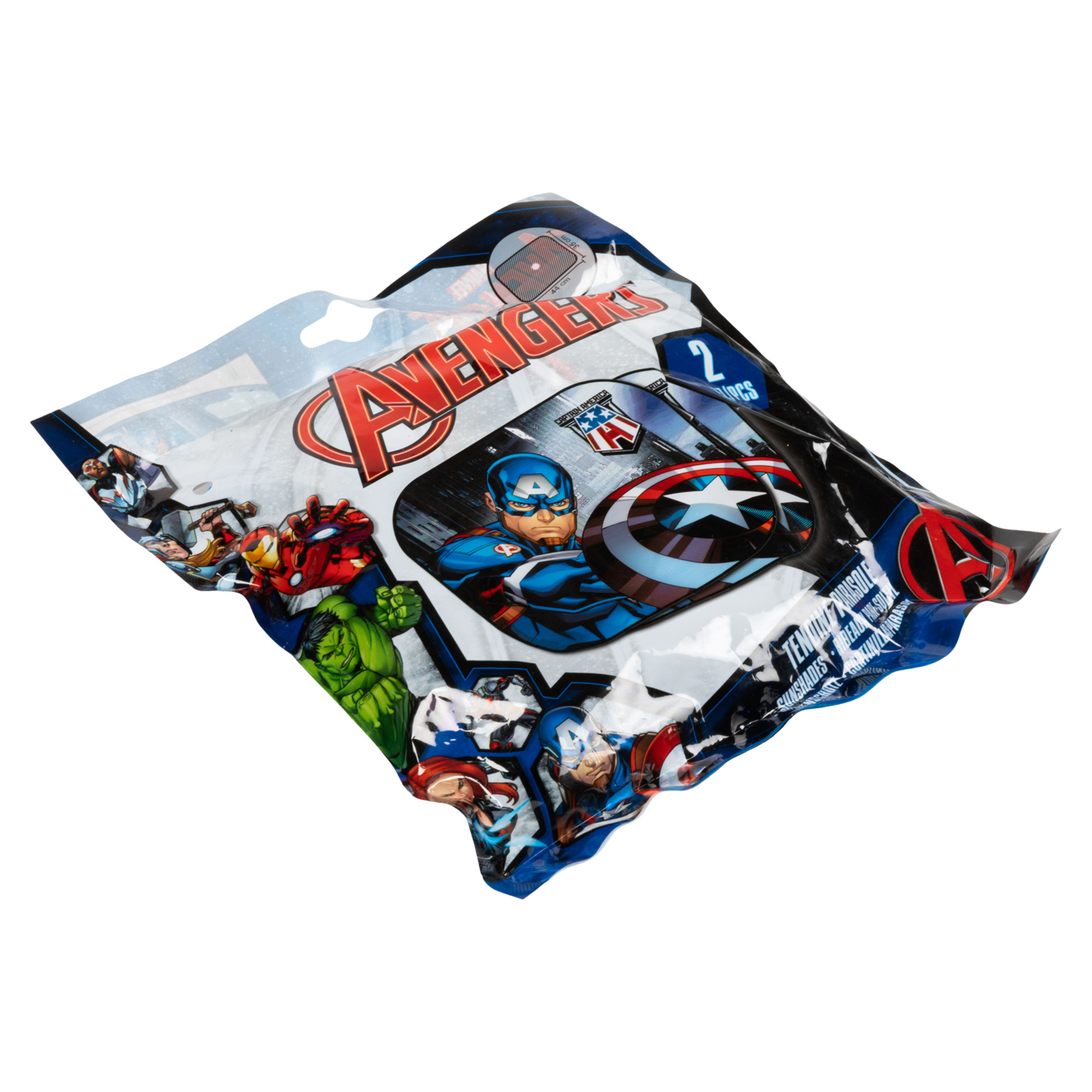 Marvel coppia tendine laterali captain america 2pz 44x35 cm - Marvel