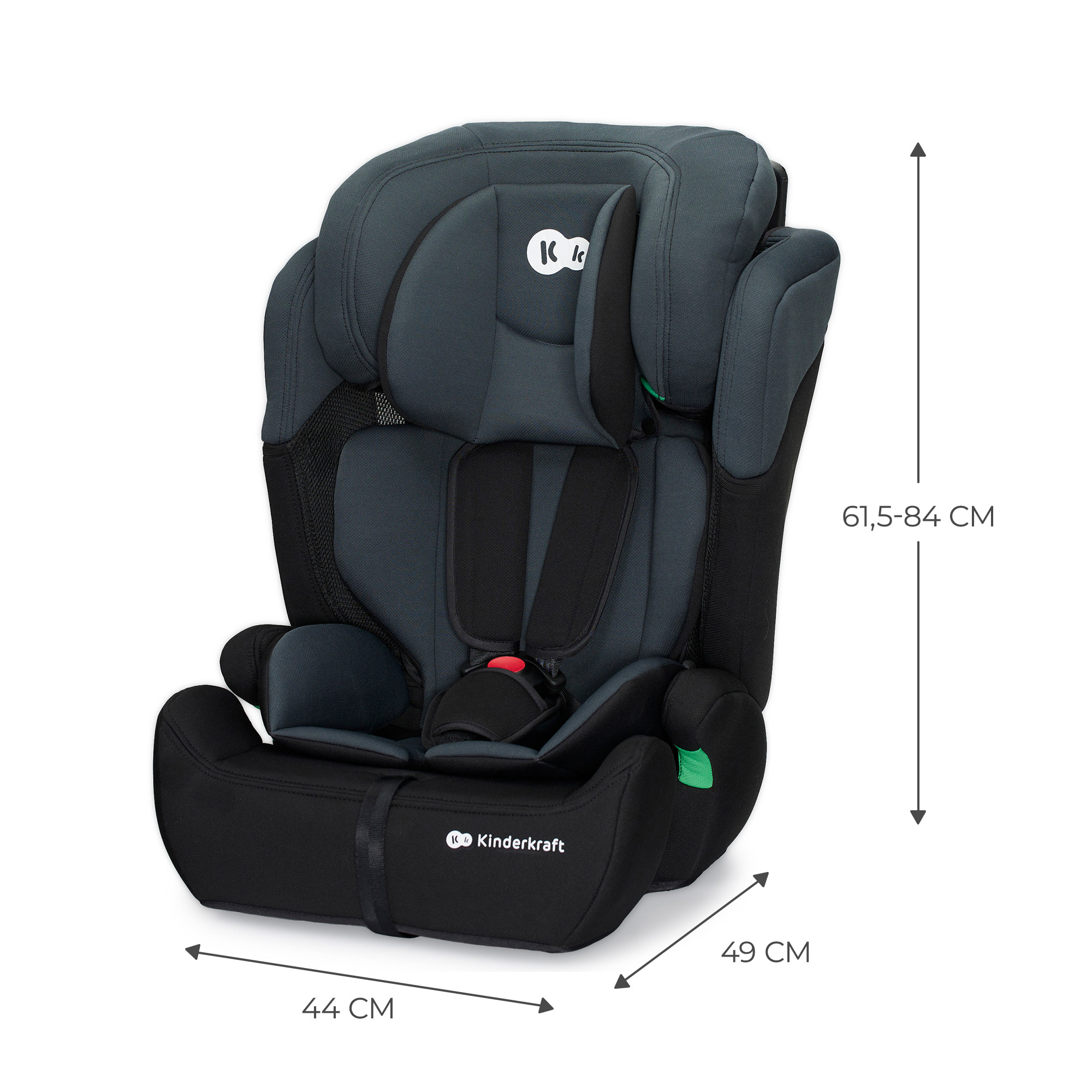 Kinderkraft seggiolino auto comfort up i-size black 76-150 cm - KinderKraft