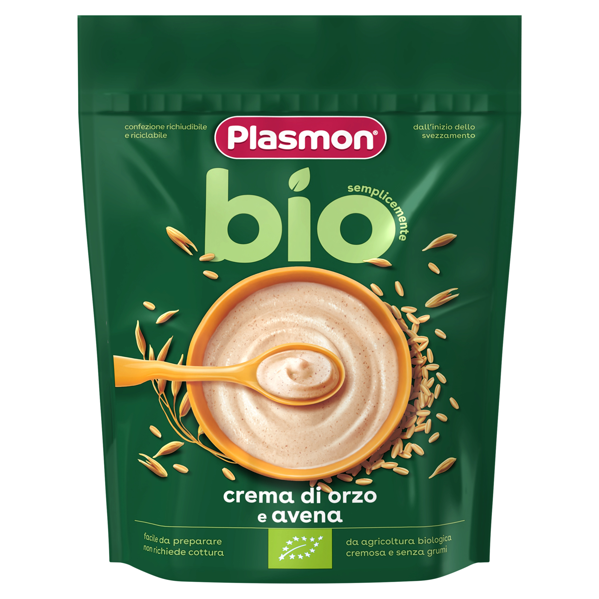 Plasmon cereali bio avena e orzo 200gr - PLASMON