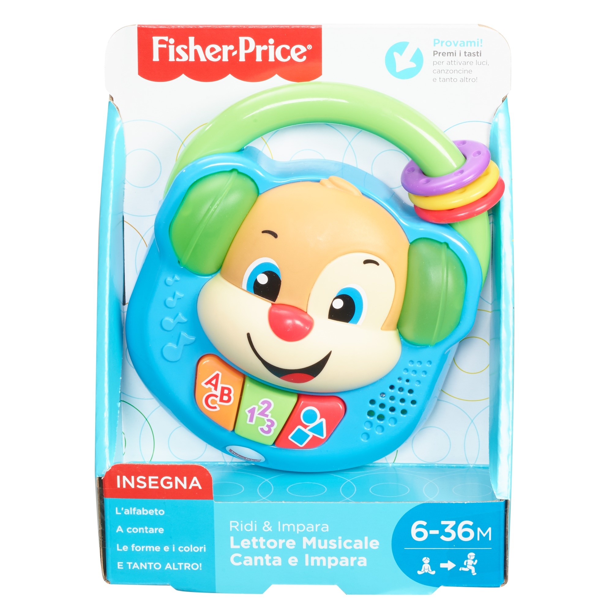 Lettore musicale canta e impara di fisher-price - 6-36 mesi - Fisher-price