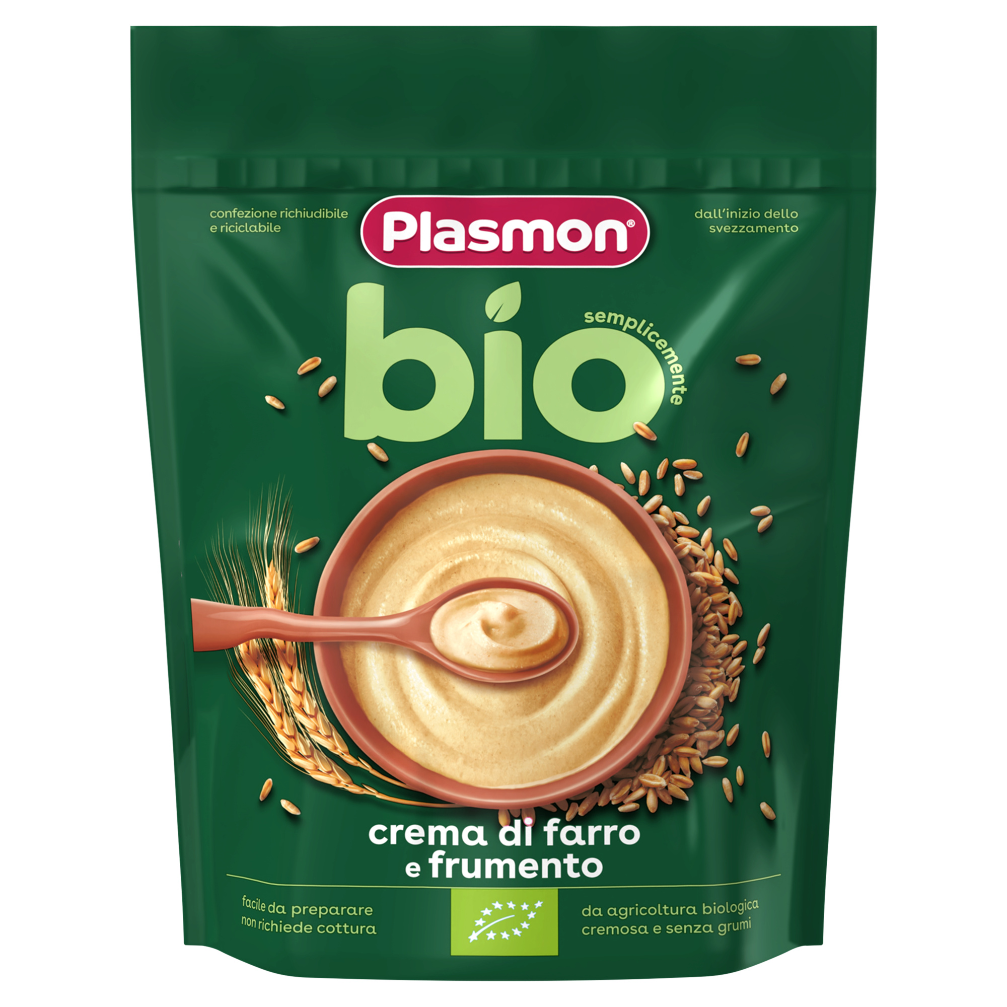 Plasmon cereali bio farro e grano 200gr - PLASMON