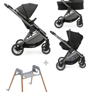 Chicco trio best friend pro light con kory essential pirate black + stand lullaglide - 