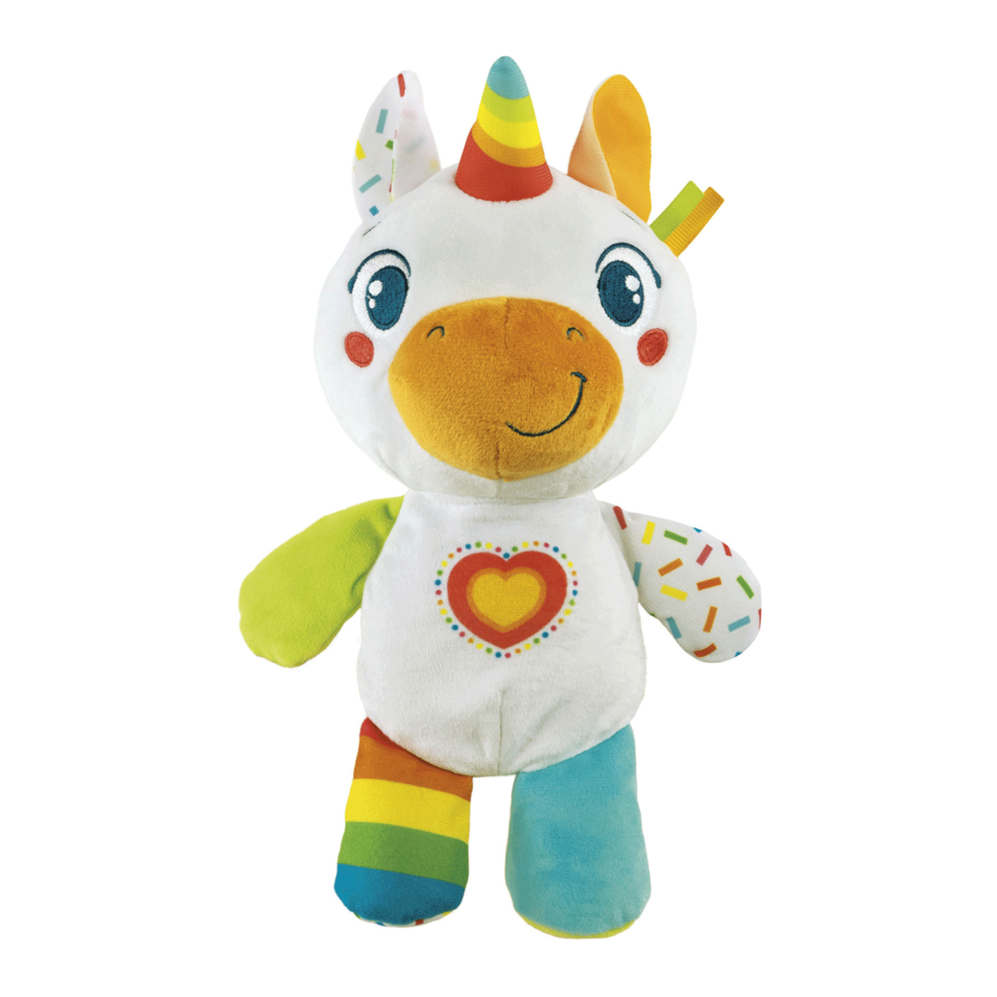 Laila il mio unicorno, peluche prima infanzia - baby clementoni - Baby Clementoni