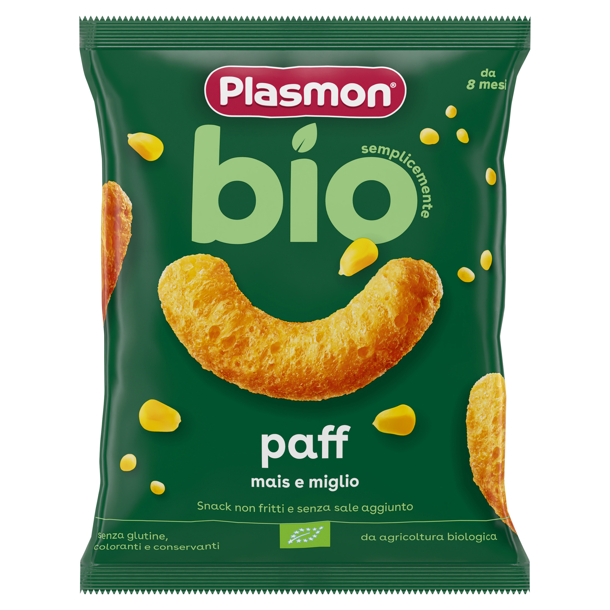 Plasmon paff bio mais e miglio 15gr - PLASMON