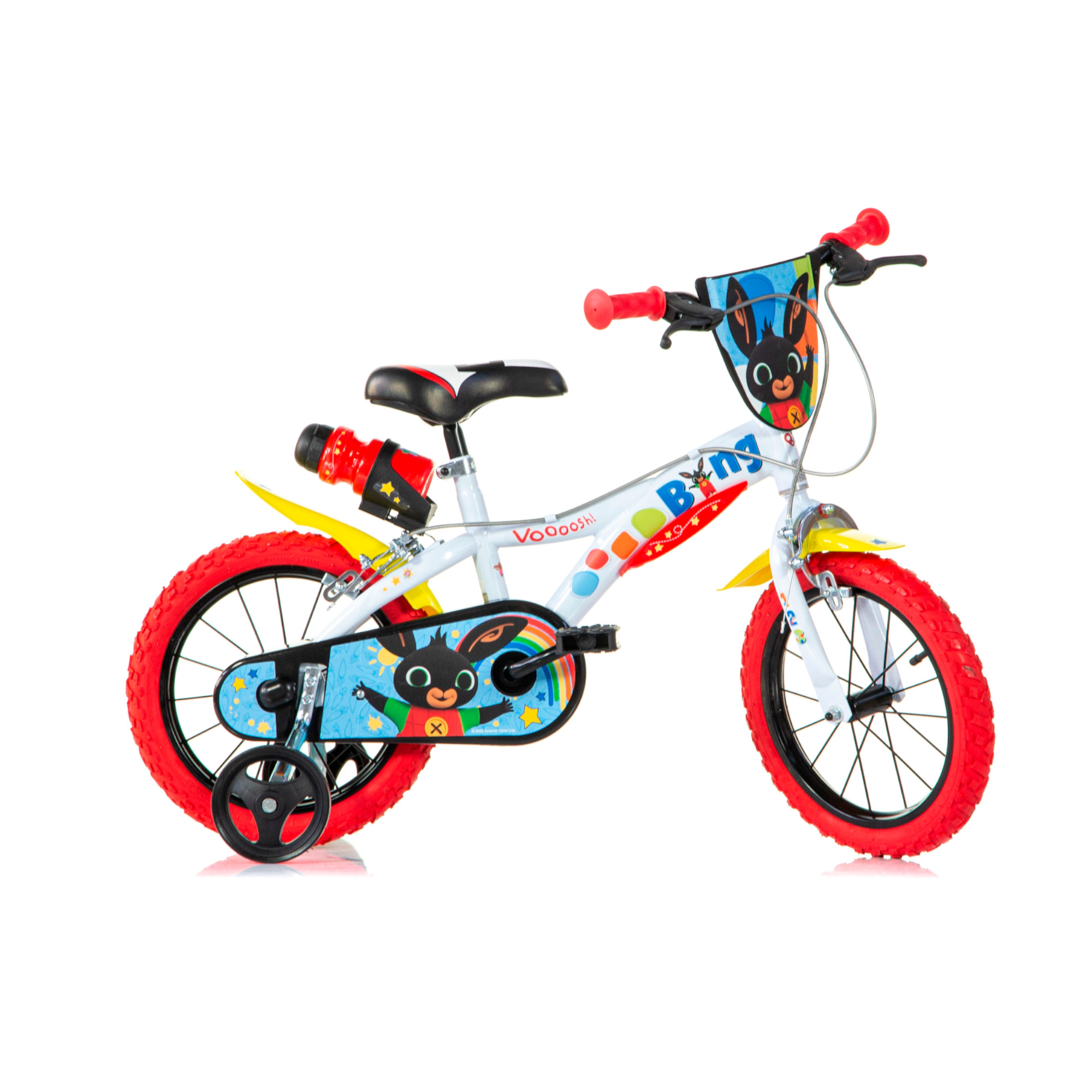 Bici bimbo 12" 3-5 anni - bing - dino bikes - 