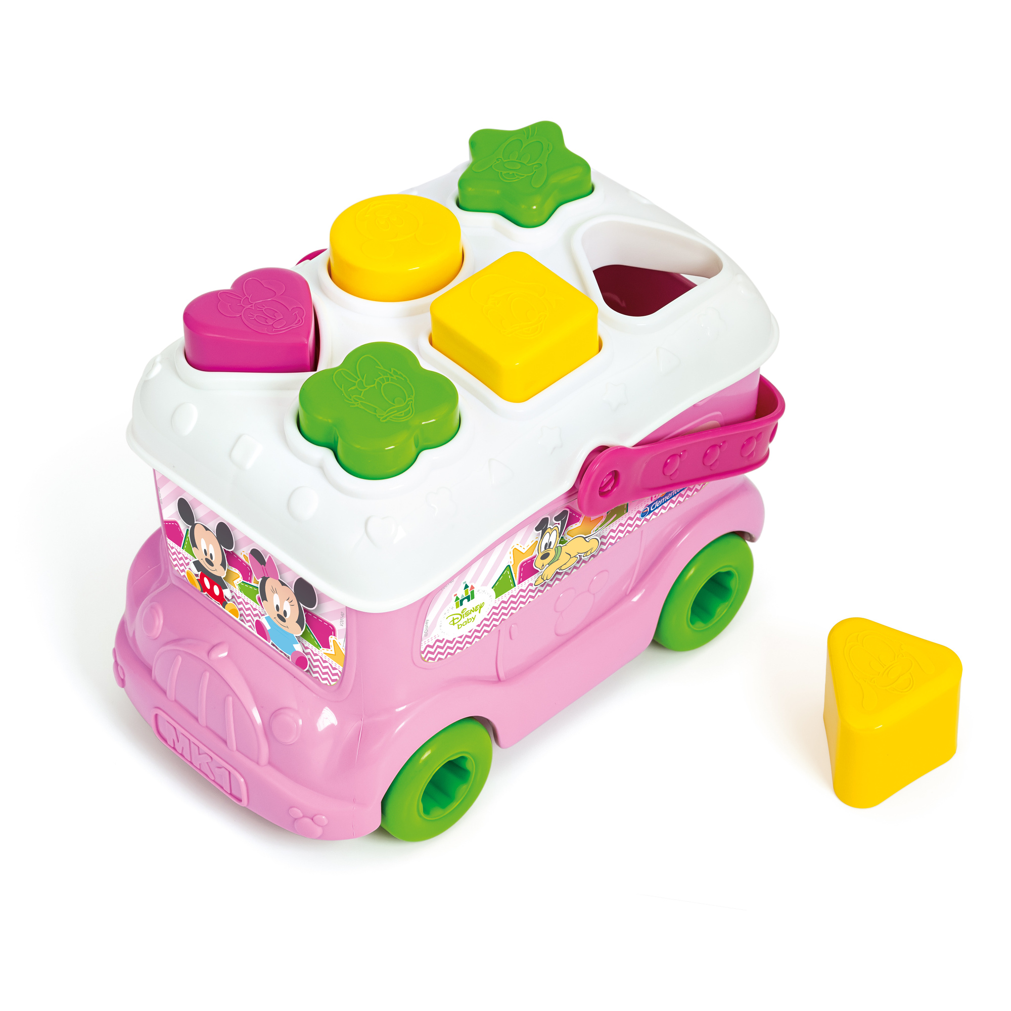 Minnie bus inserimento forme - baby clementoni - Baby Clementoni