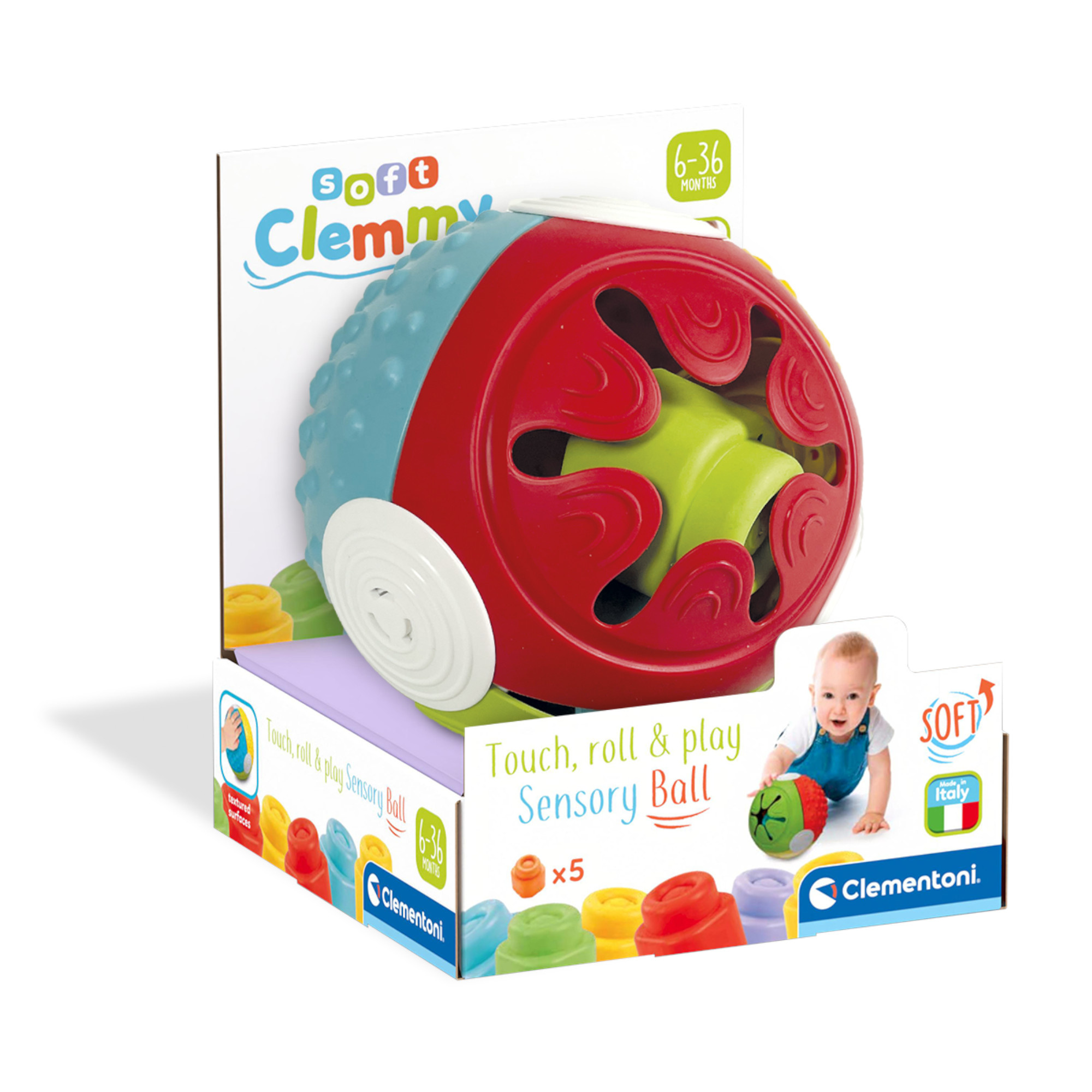 Palla touch & play sensory - Clemmy