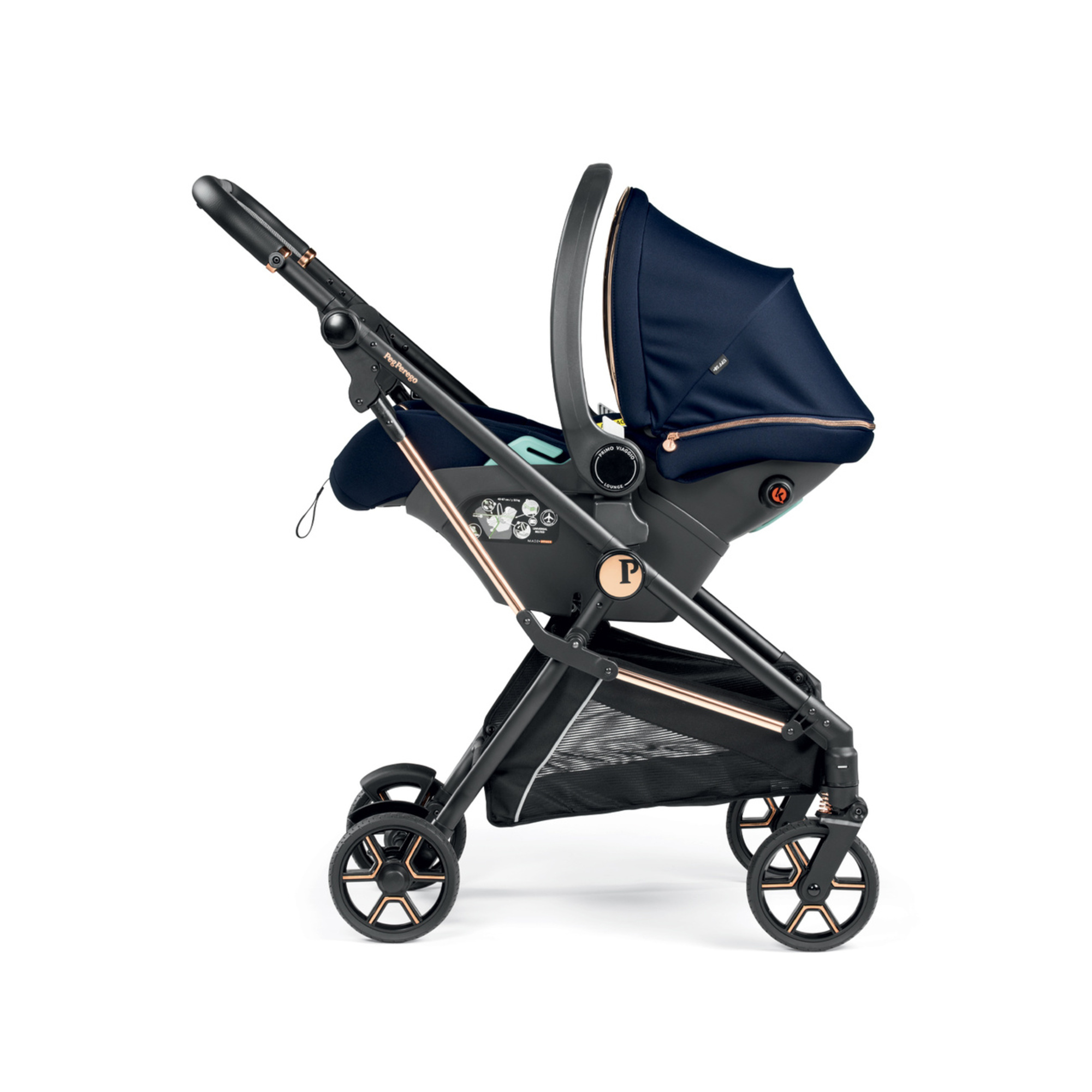 Peg perego - vivace belvedere lounge modular - blue shine - Peg Perego