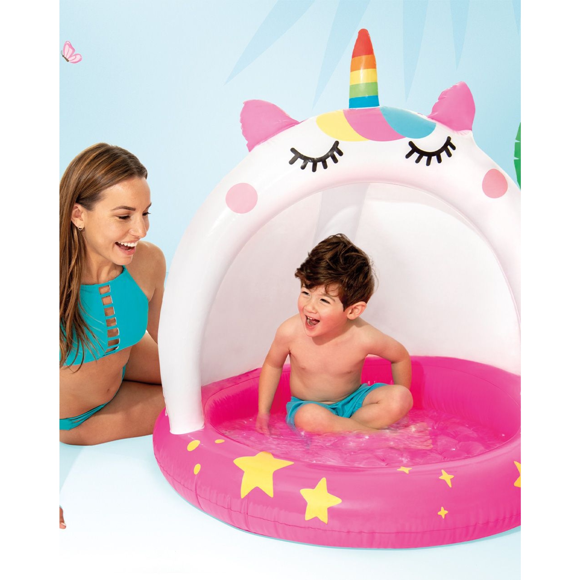 Piscina baby pool vaticorn - 102x102 - intex - Intex