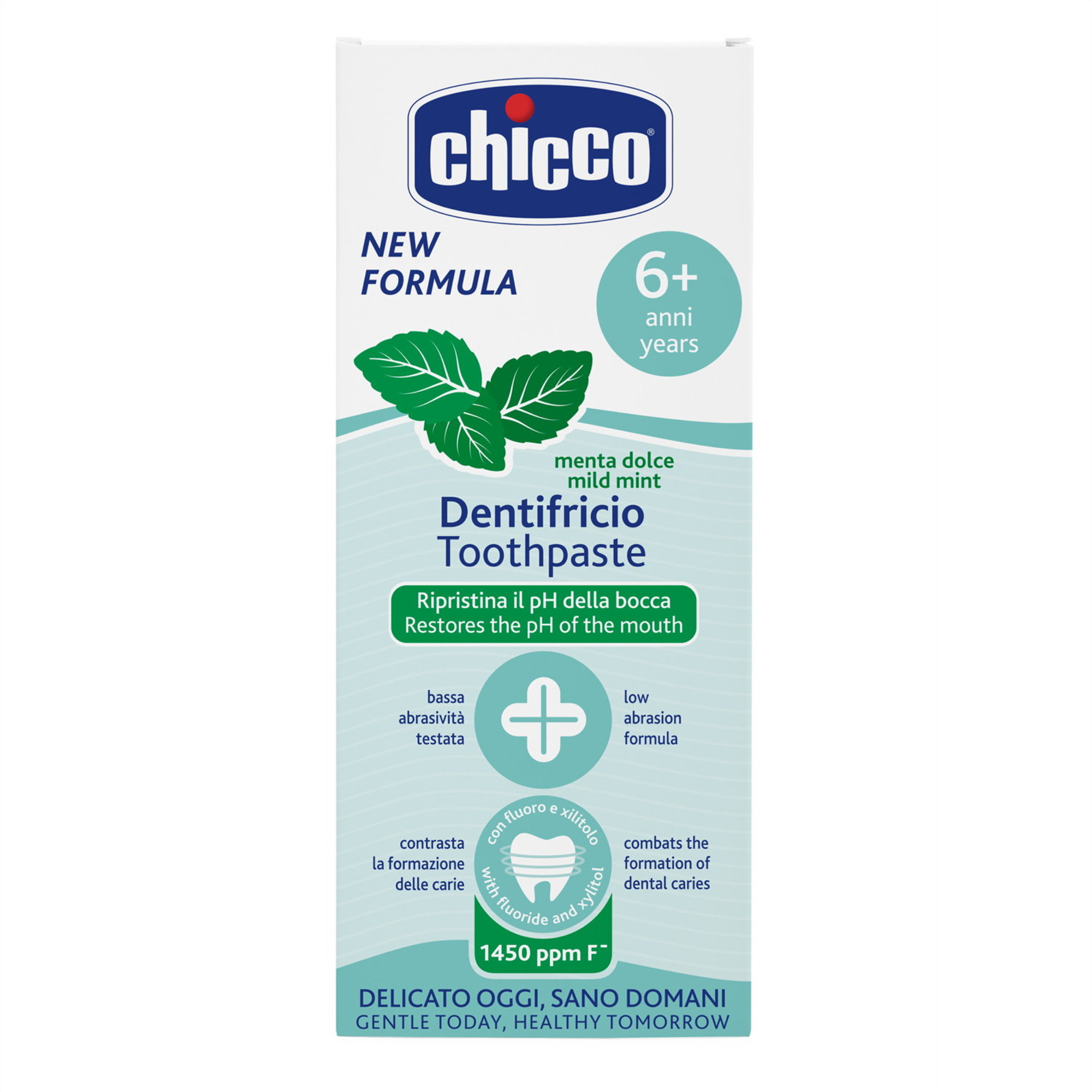 Chicco - dentifricio menta dolce 6a+ - Chicco