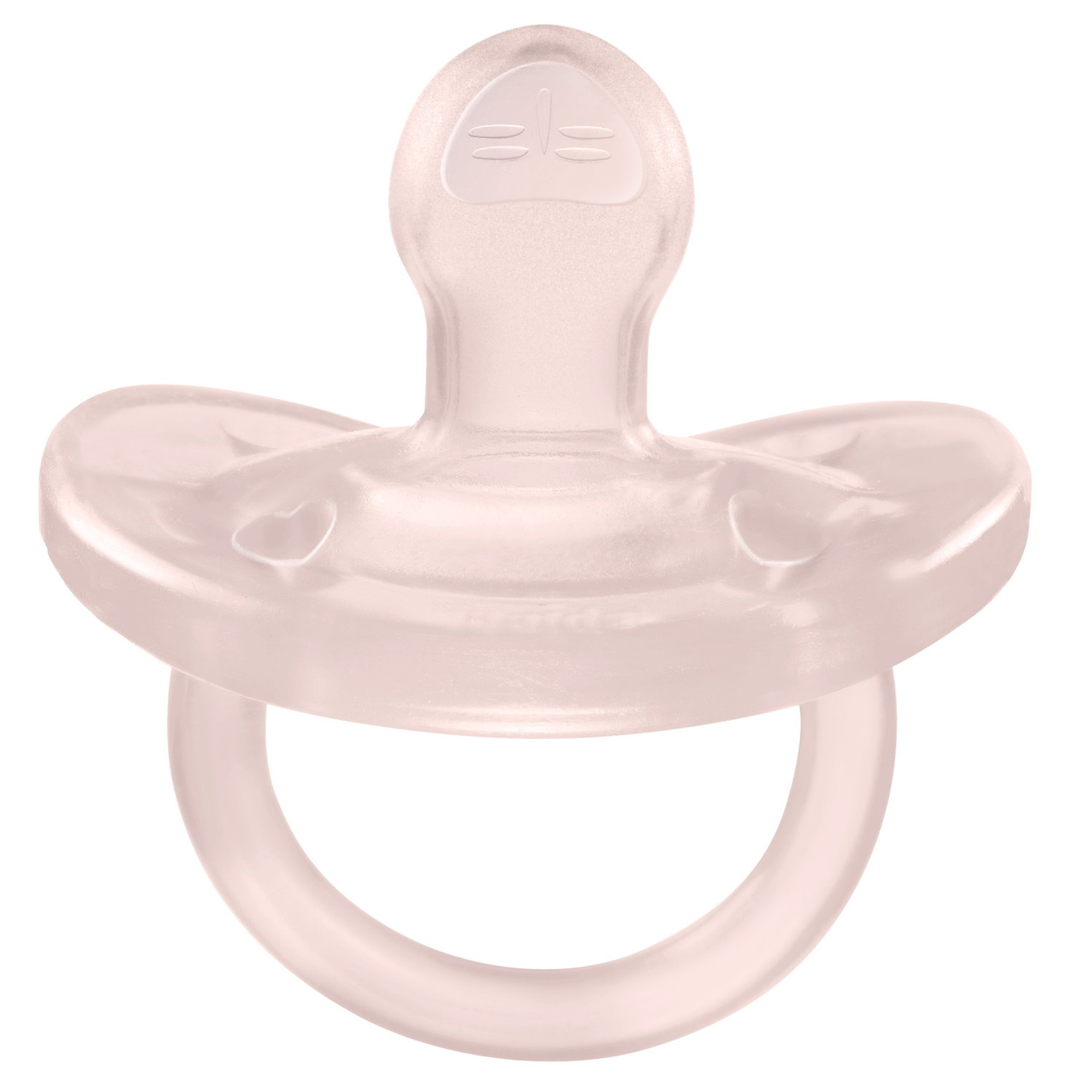 Chicco - physioforma gommotto rosa in silicone 2 pezzi | 2-6 mesi - Chicco