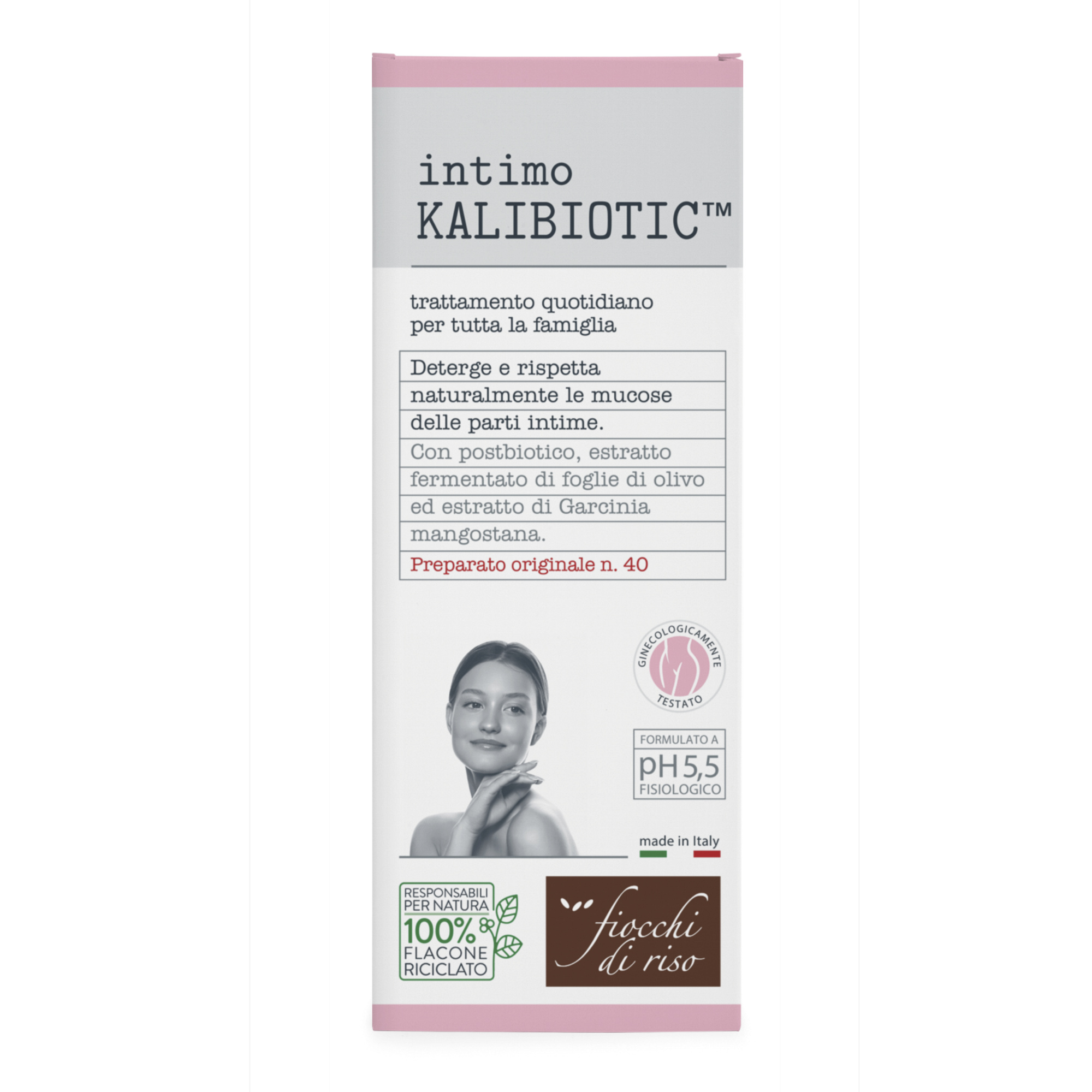 Fiocchi di riso intimo kalibiotic ph 5.5 240 ml - Fiocchi di Riso