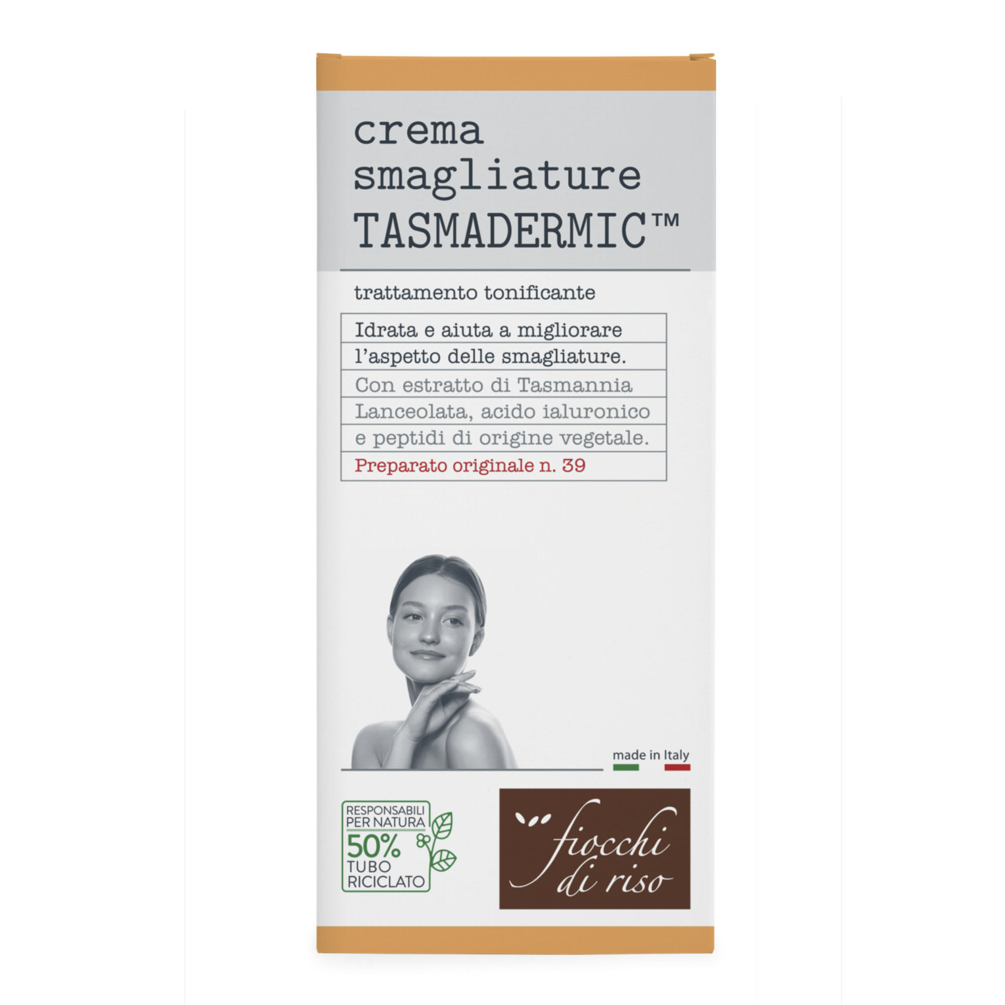 Fiocchi di riso crema smagliature tasmadermico 150ml - Fiocchi di Riso